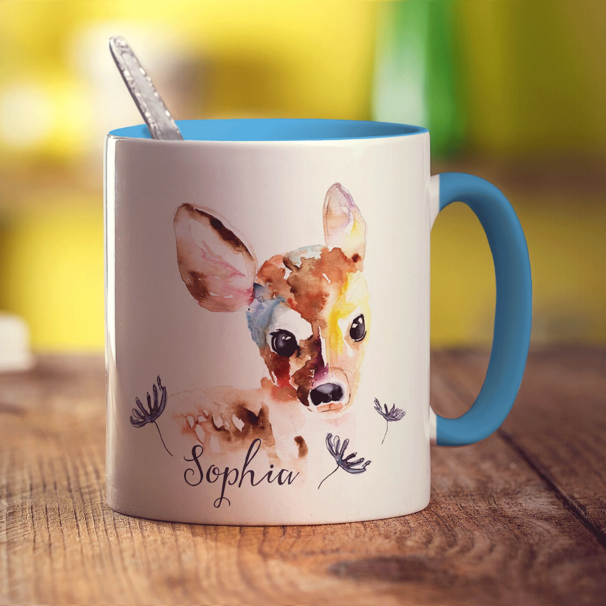 Watercolour Deer Mug by Harriet Perkins - Image 14