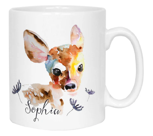 Watercolour Deer Mug by Harriet Perkins - Image 7
