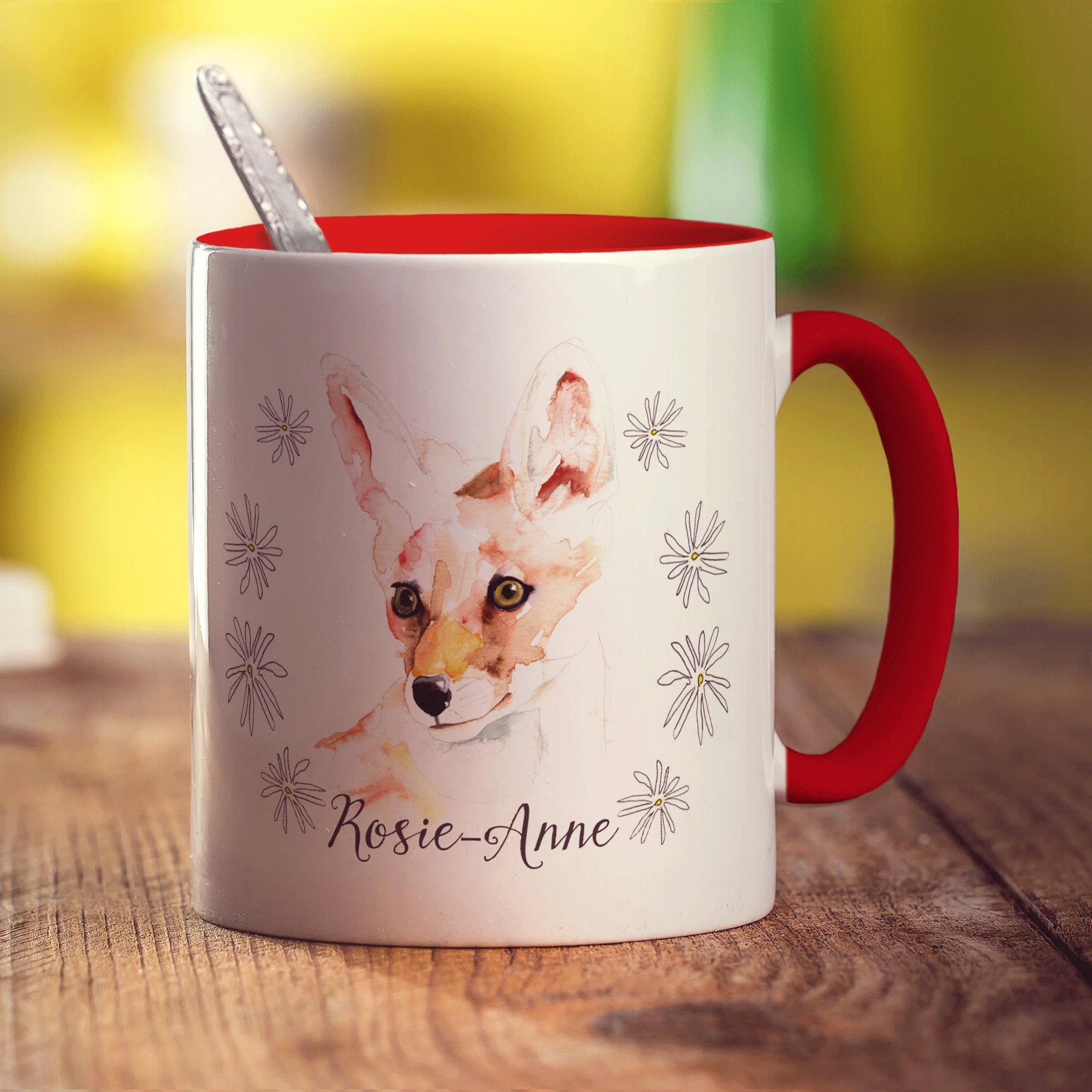 Watercolour Fox Mug by Harriet Perkins - Image 17