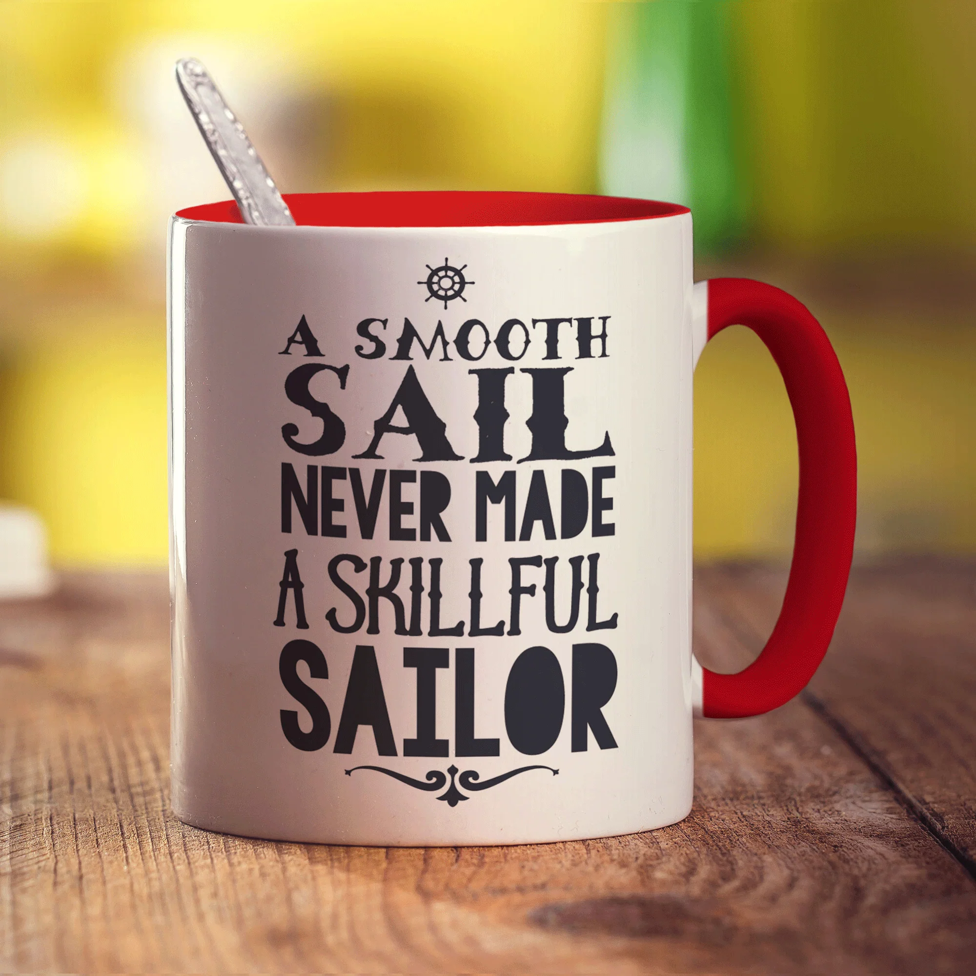 We Can't Direct the Wind But We Can Adjust the Sails Mug - Image 10