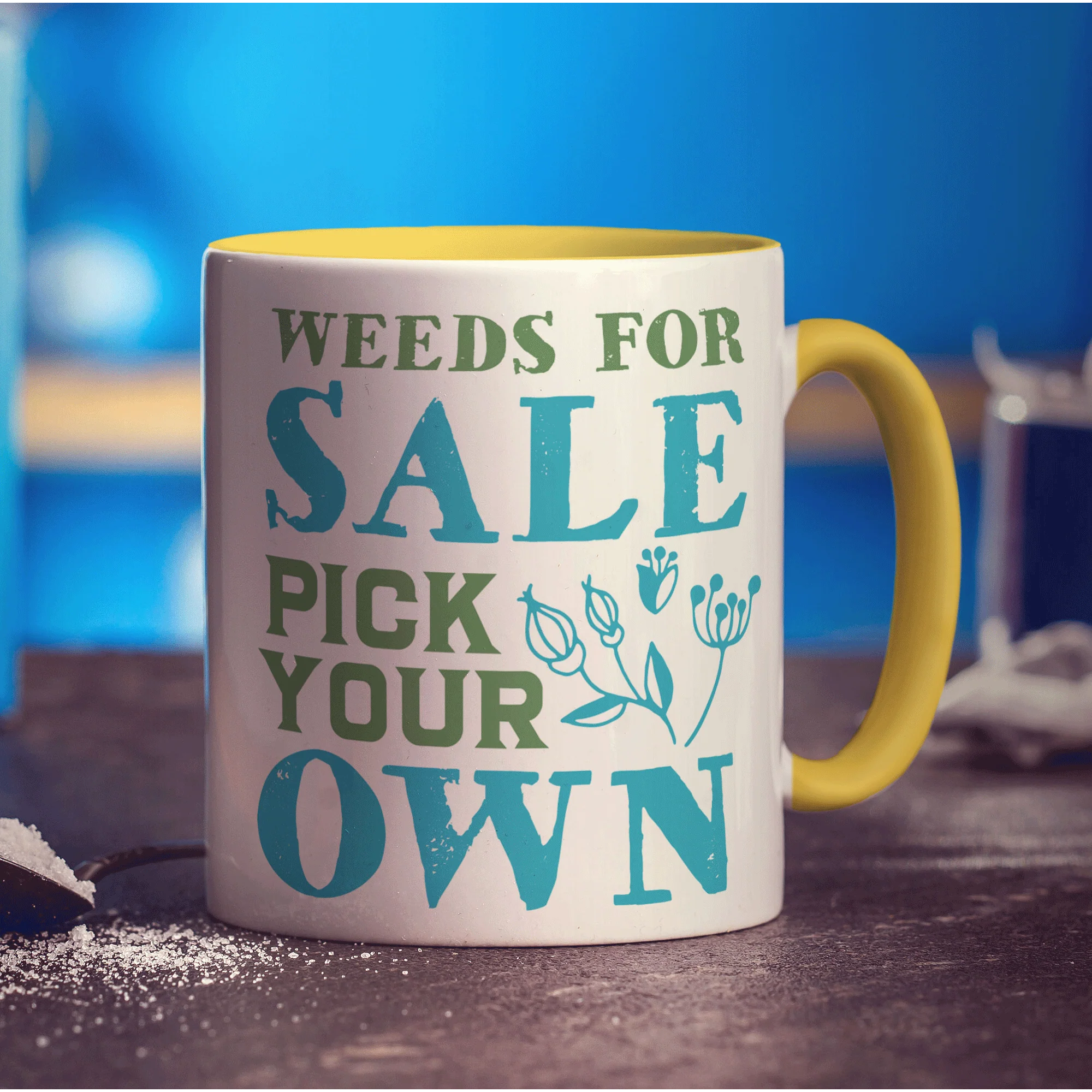 Weeds for Sale Pick Your Own Mug - Image 5
