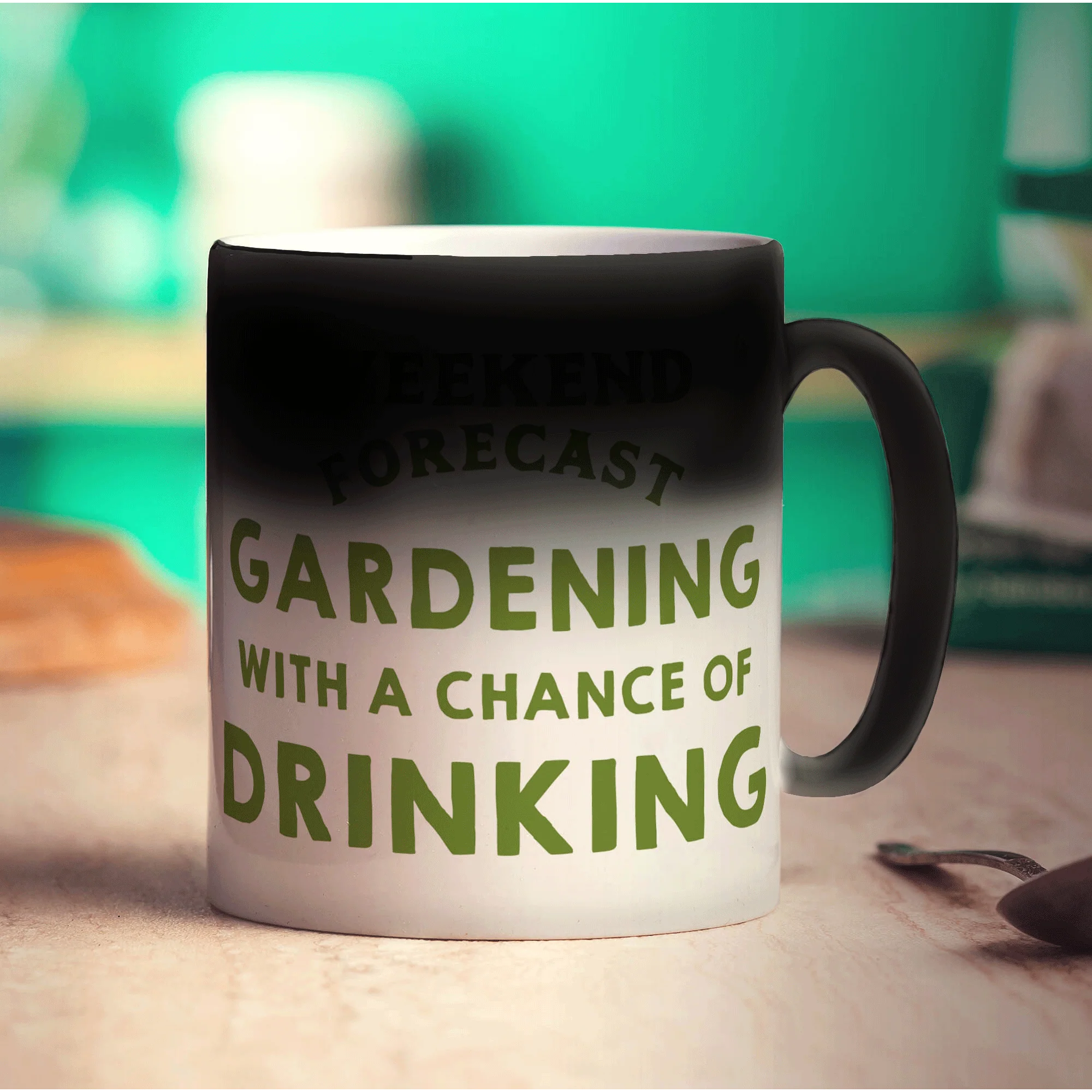 Weekend Forecast Gardening with a Chance of Drinking Mug - Image 6