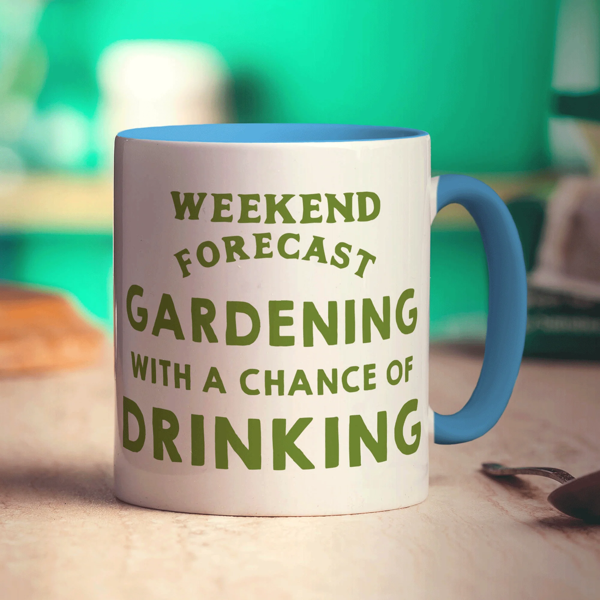 Weekend Forecast Gardening with a Chance of Drinking Mug - Image 8