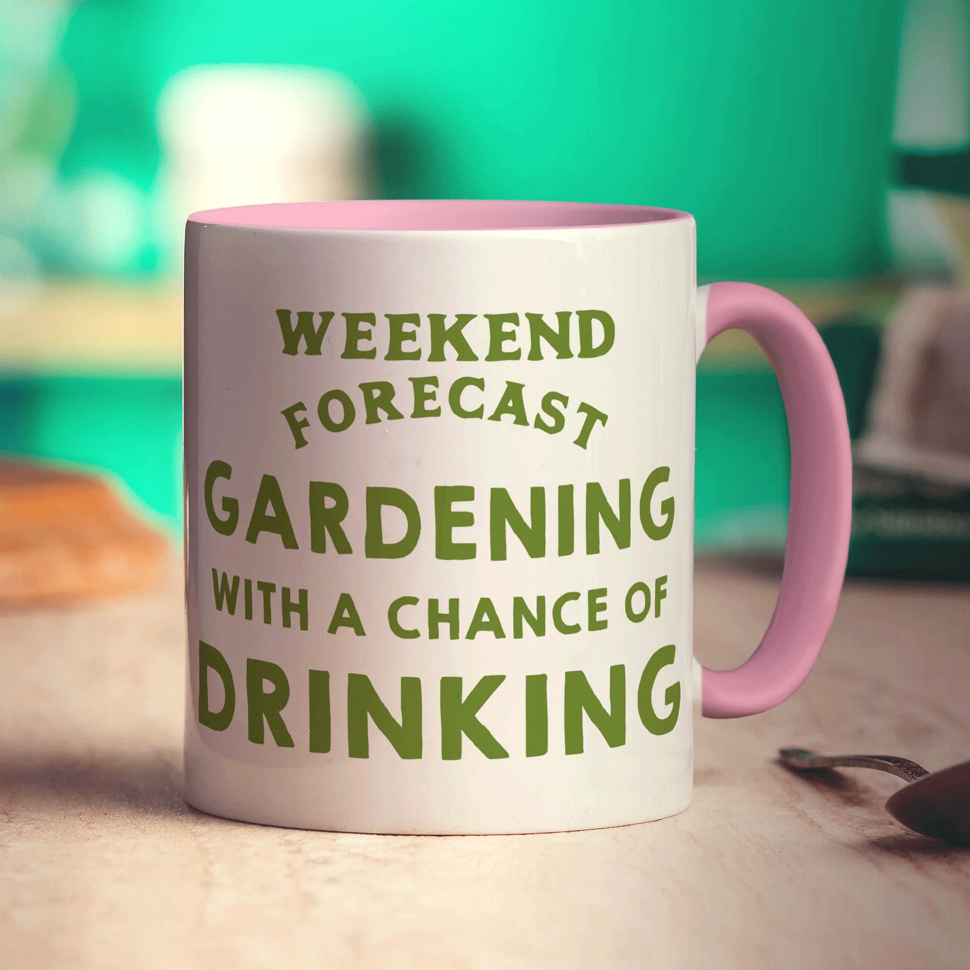 Weekend Forecast Gardening with a Chance of Drinking Mug - Image 9