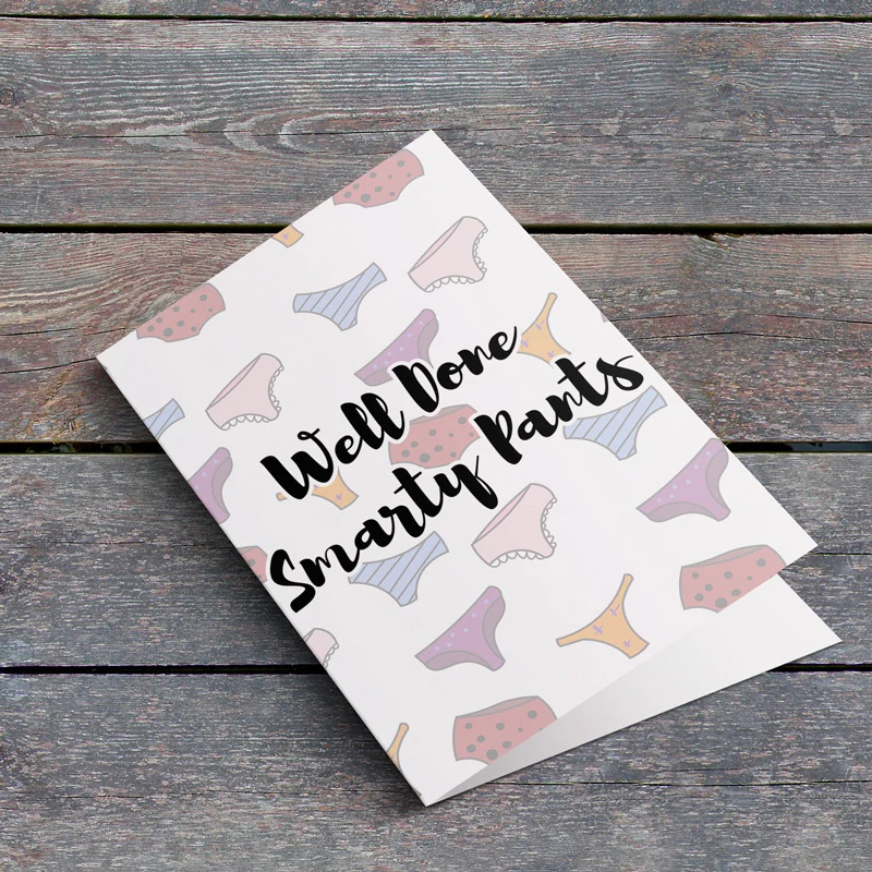 Well Done Smarty Pants Card - Image 3