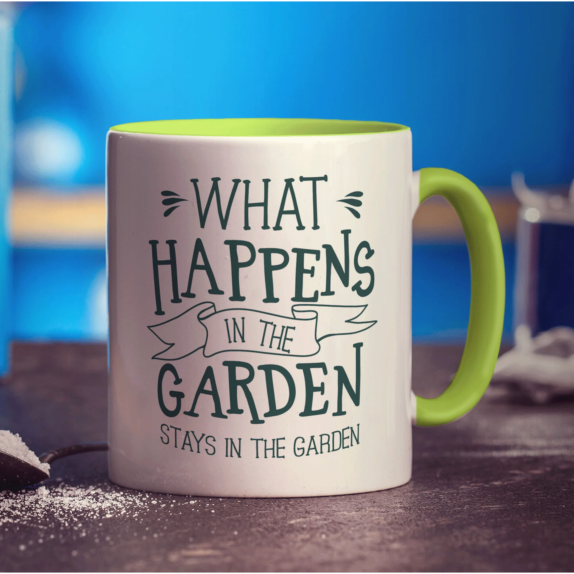 What Happens in the Garden Stays in the Garden Mug - Image 7