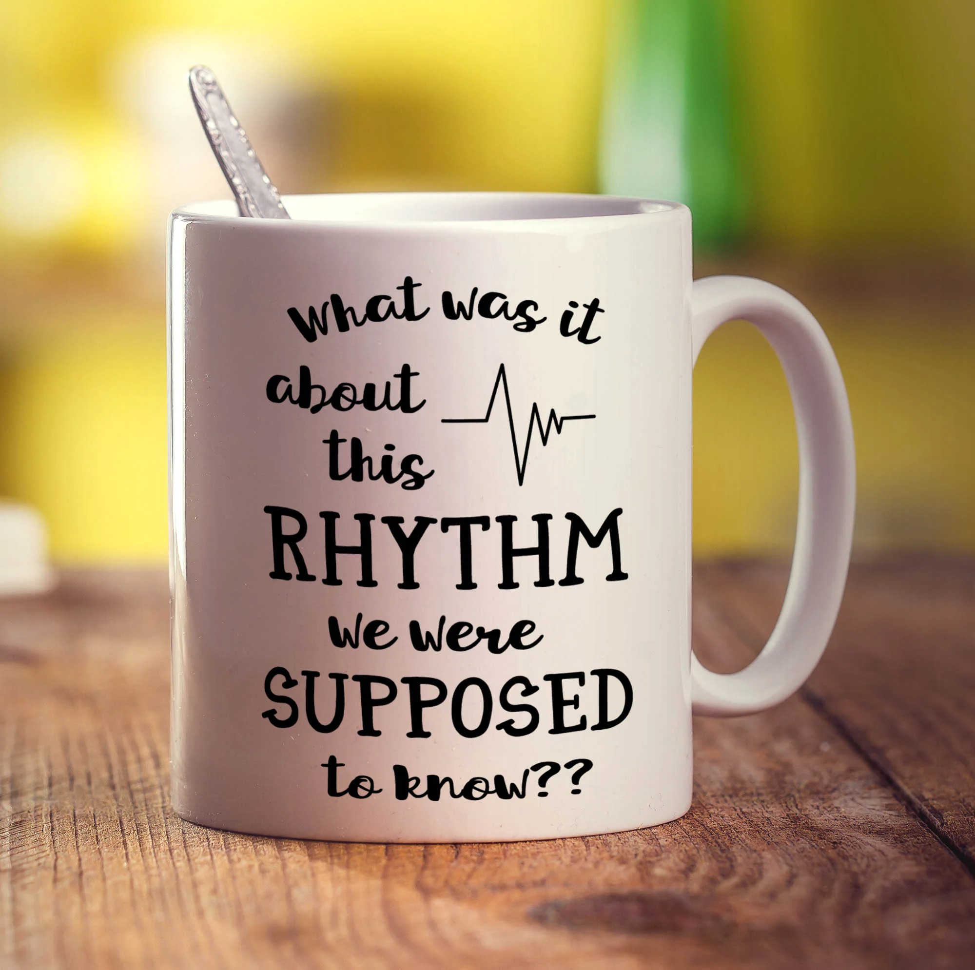 What Was It About This Rhythm We Were Supposed To Know? Mug - Image 3