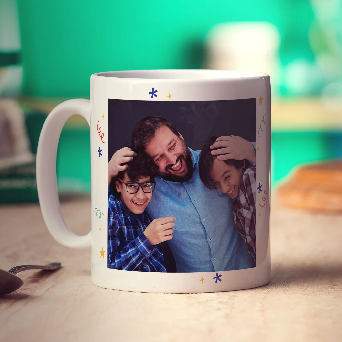 When it Comes to Dad Jokes, You are the Champion Photo Mug - Image 3