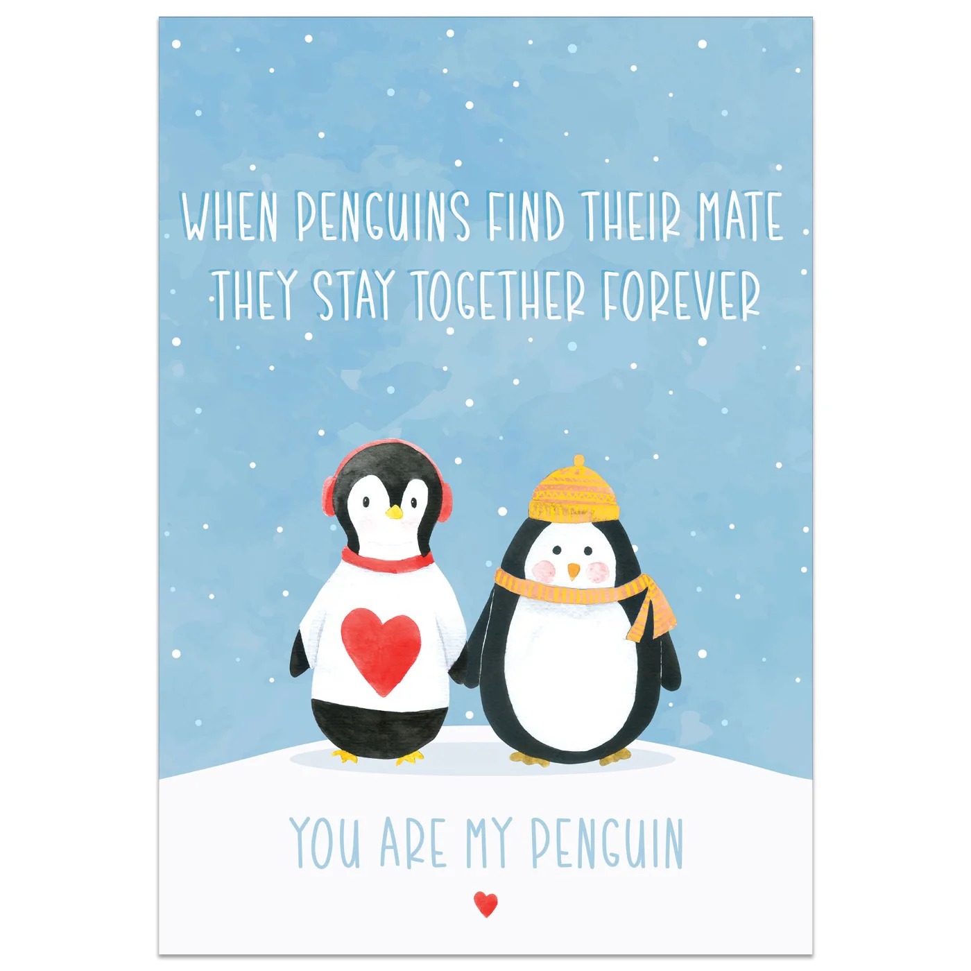 When Penguins Find Their Mate Card
