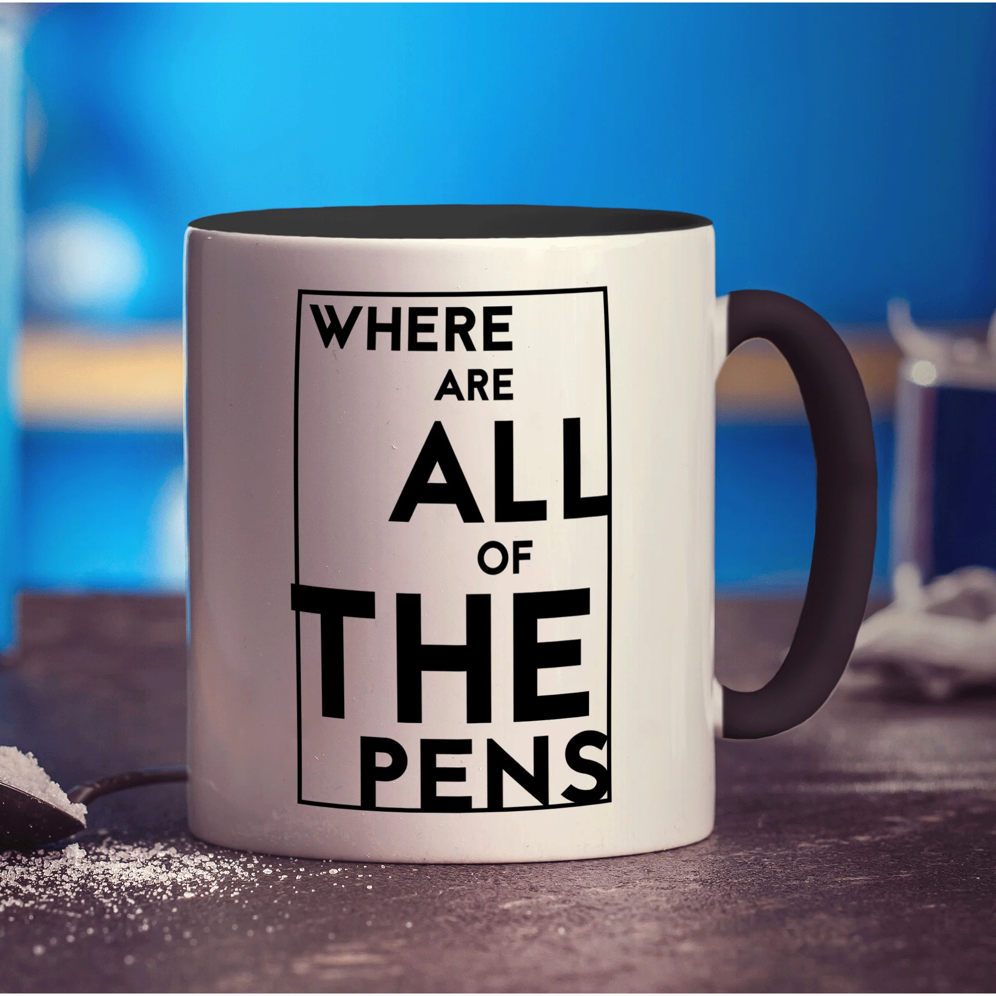 Where Are All The Pens Mug - Image 10