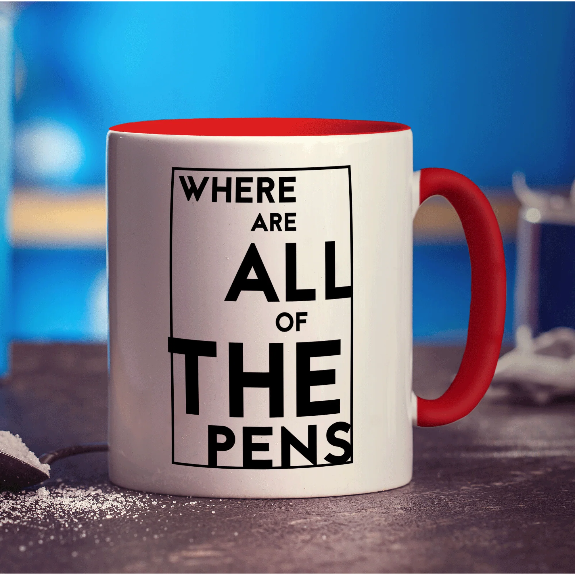Where Are All The Pens Mug - Image 11