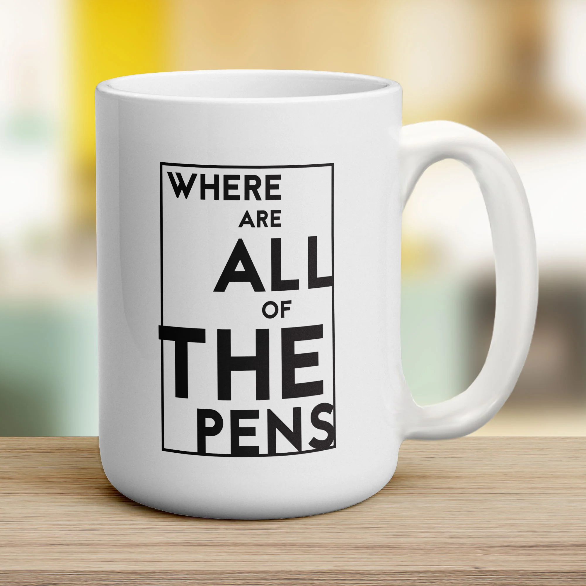 Where Are All The Pens Mug - Image 12
