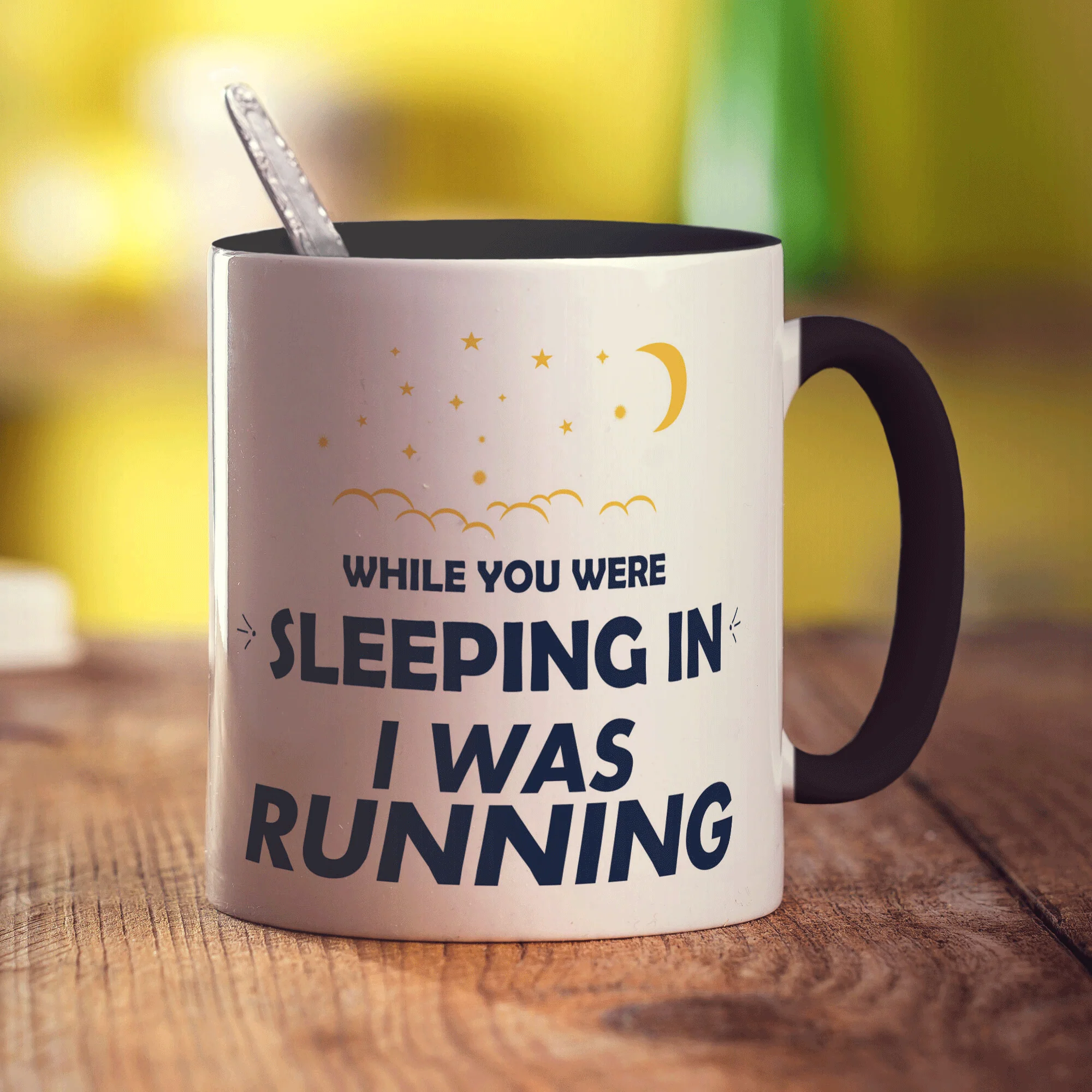 While You Were Sleeping In I was Running Mug - Image 10