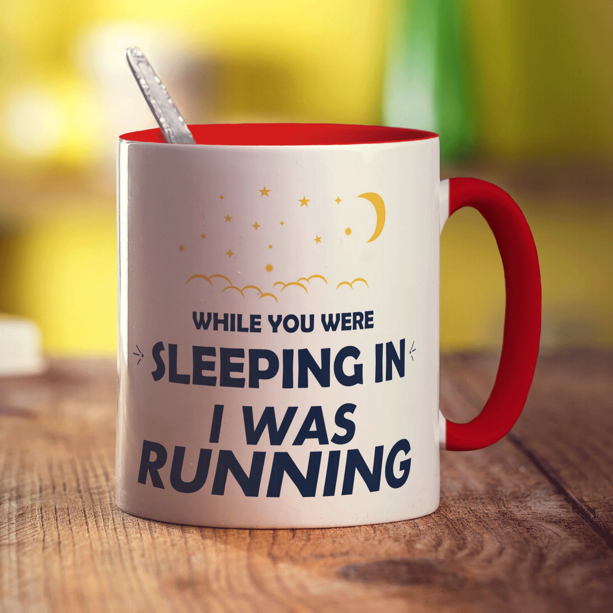 While You Were Sleeping In I was Running Mug - Image 11