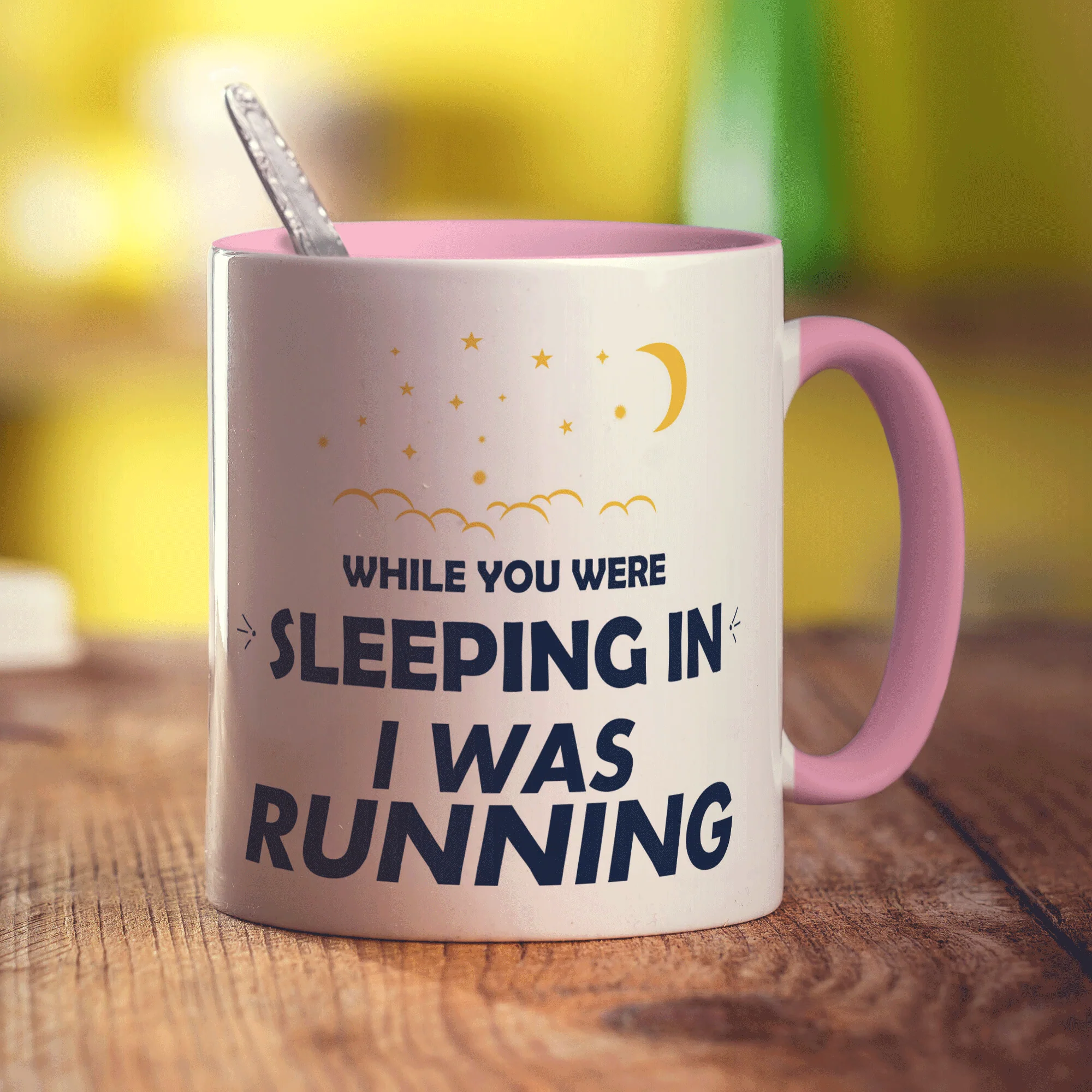 While You Were Sleeping In I was Running Mug - Image 9