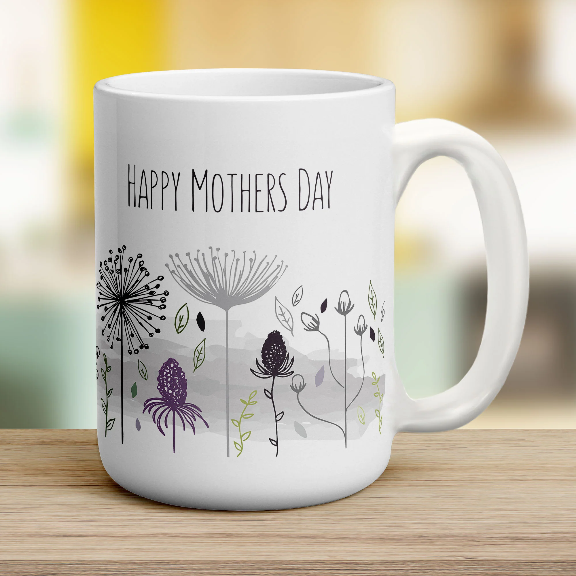 Wild Garden Message Mug - Image 10
