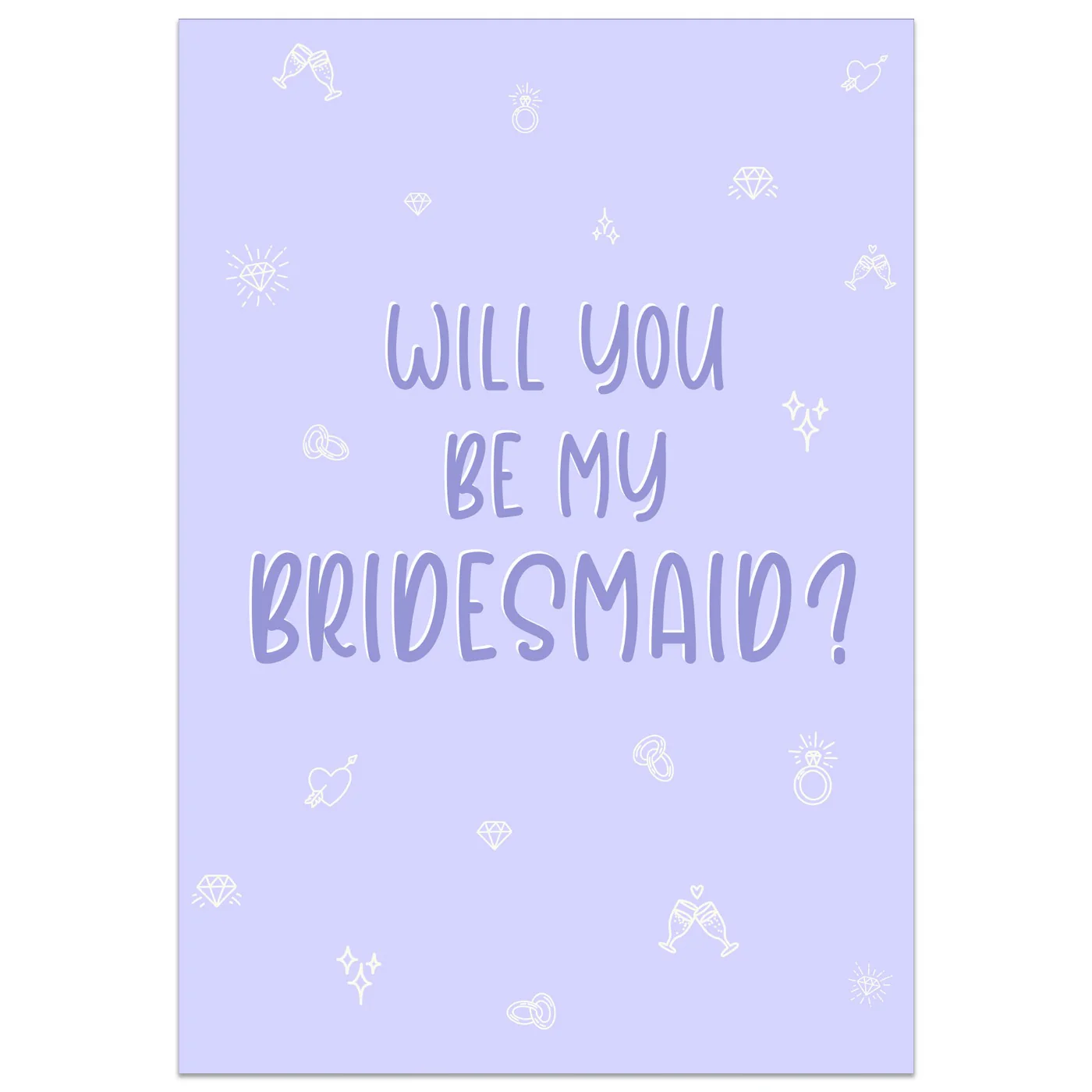 Will You Be My Bridesmaid? Card