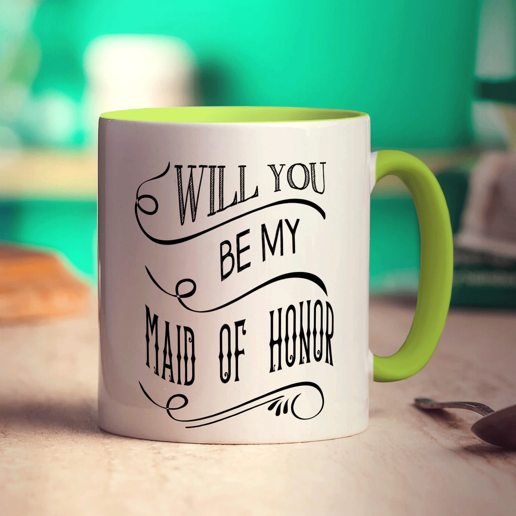 Will You Be My Maid of Honor Mug - Image 7