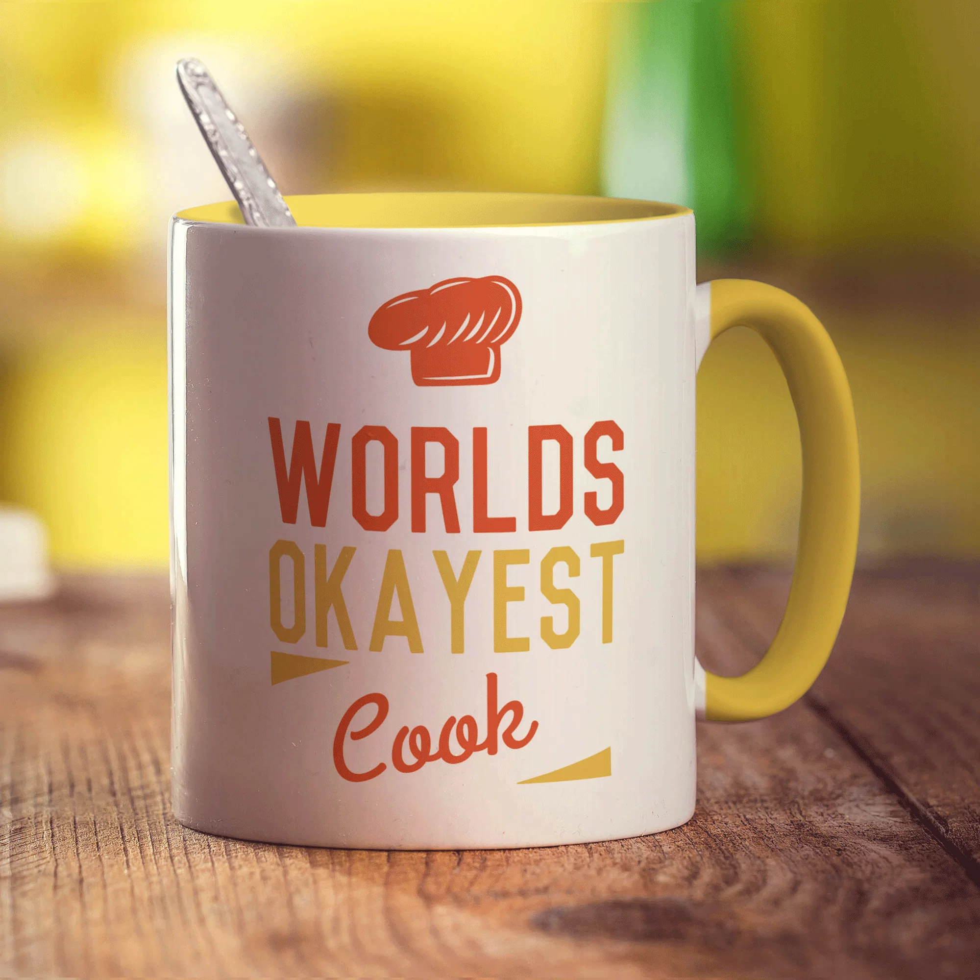 World's Okayest Cook Mug - Image 5