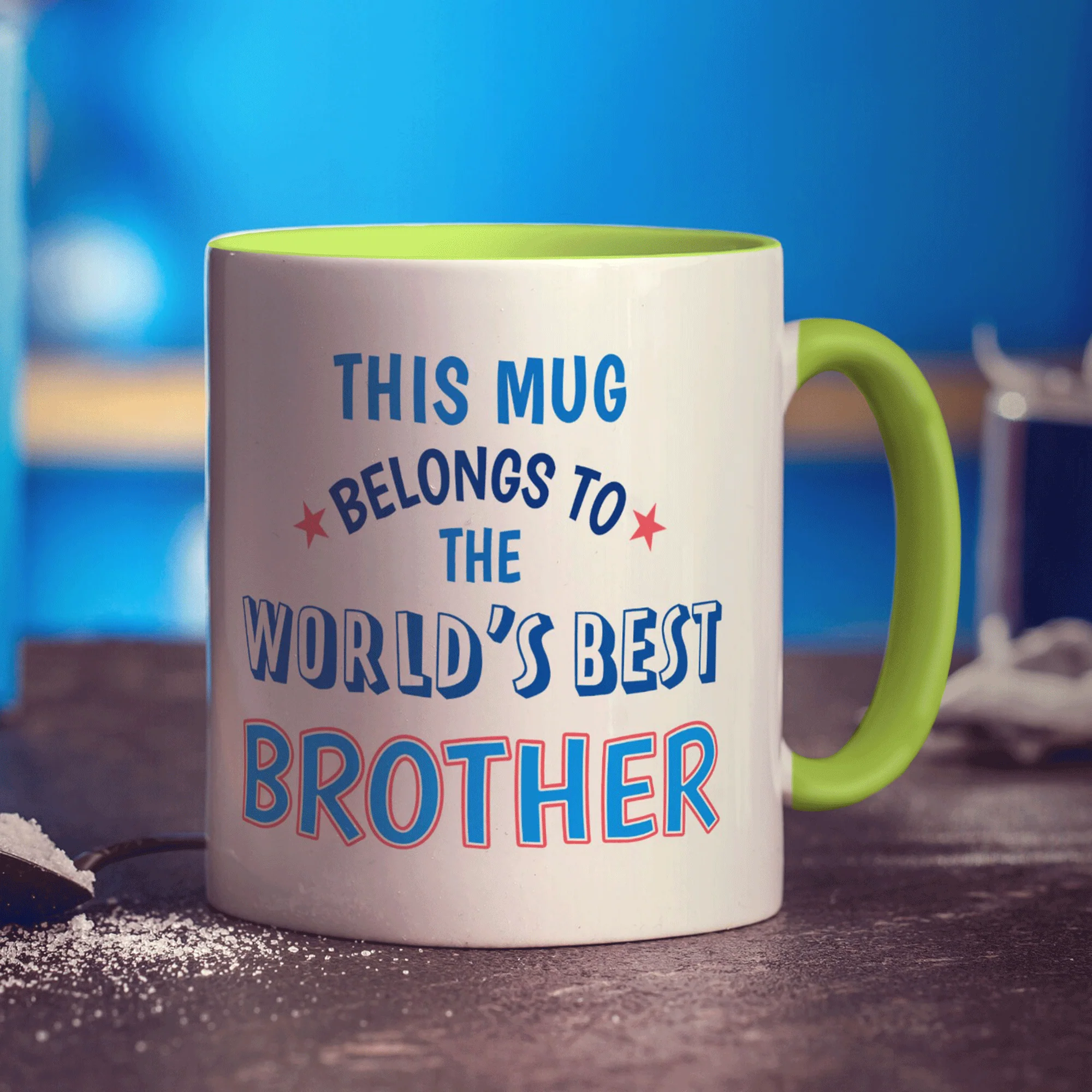World's Best Brother Personalised Mug - Image 11