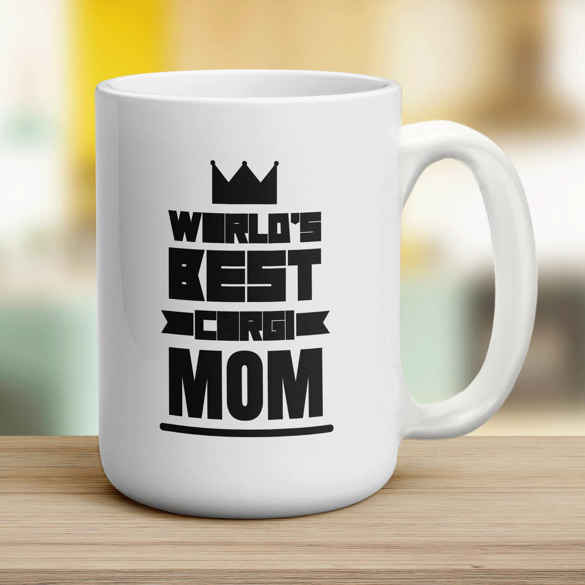 World's Best Corgi Mom Mug - Image 12