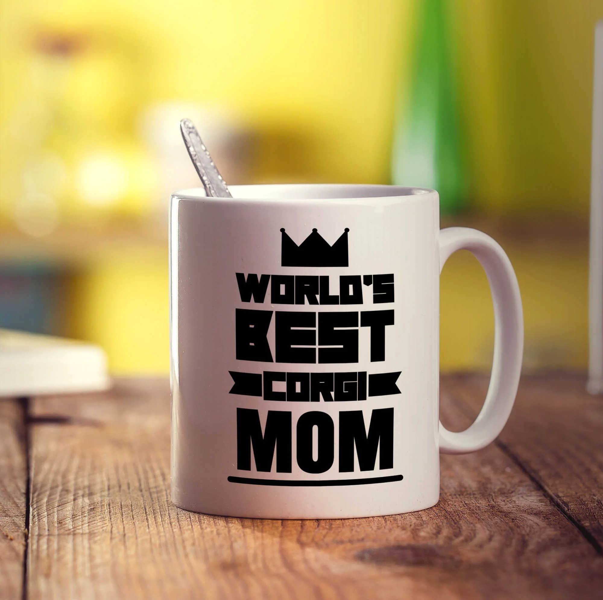 World's Best Corgi Mom Mug - Image 3
