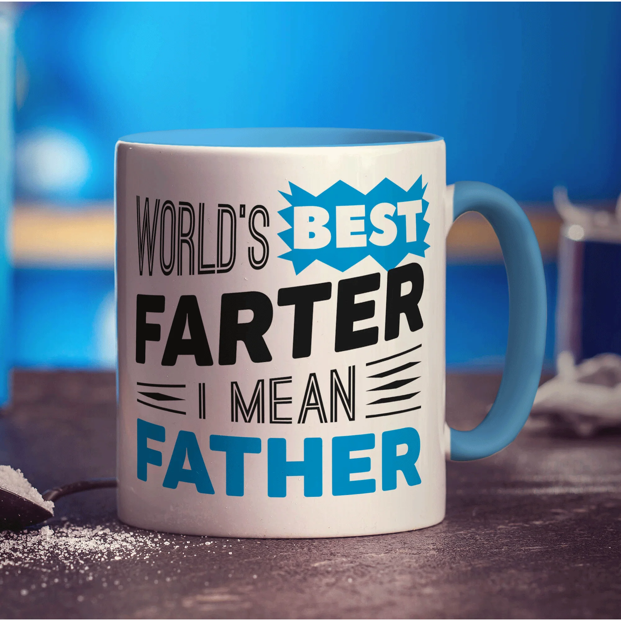 World's Best Farter I Mean Father Mug - Image 8