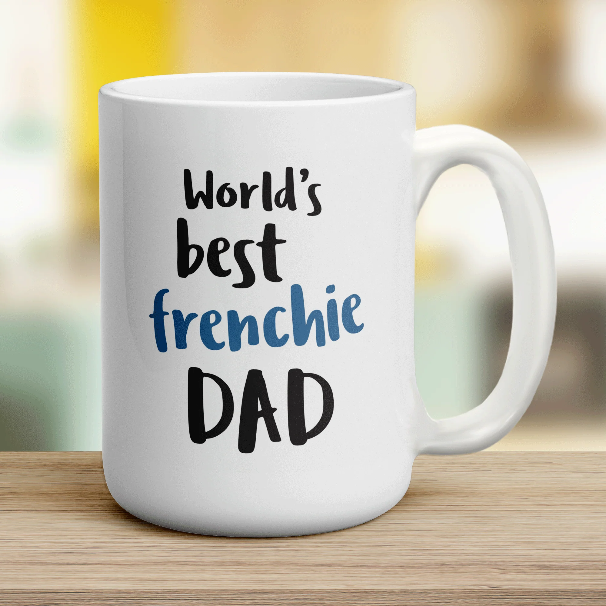 World's Best Frenchie Dad Mug - Image 12