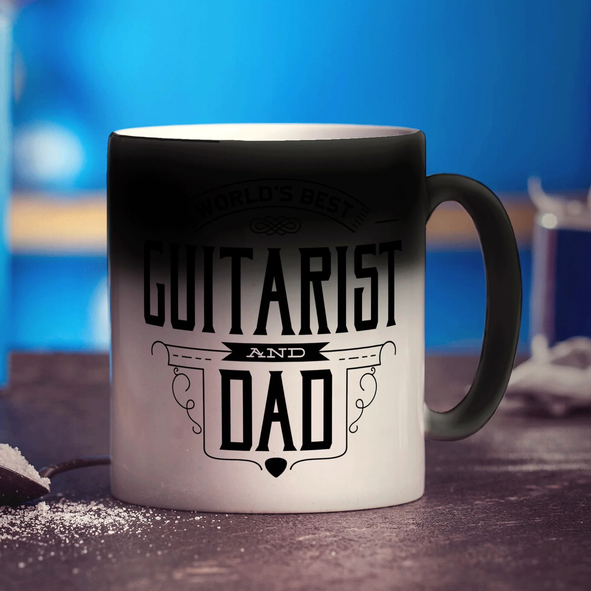 World's Best Guitarist & Dad Mug - Image 6