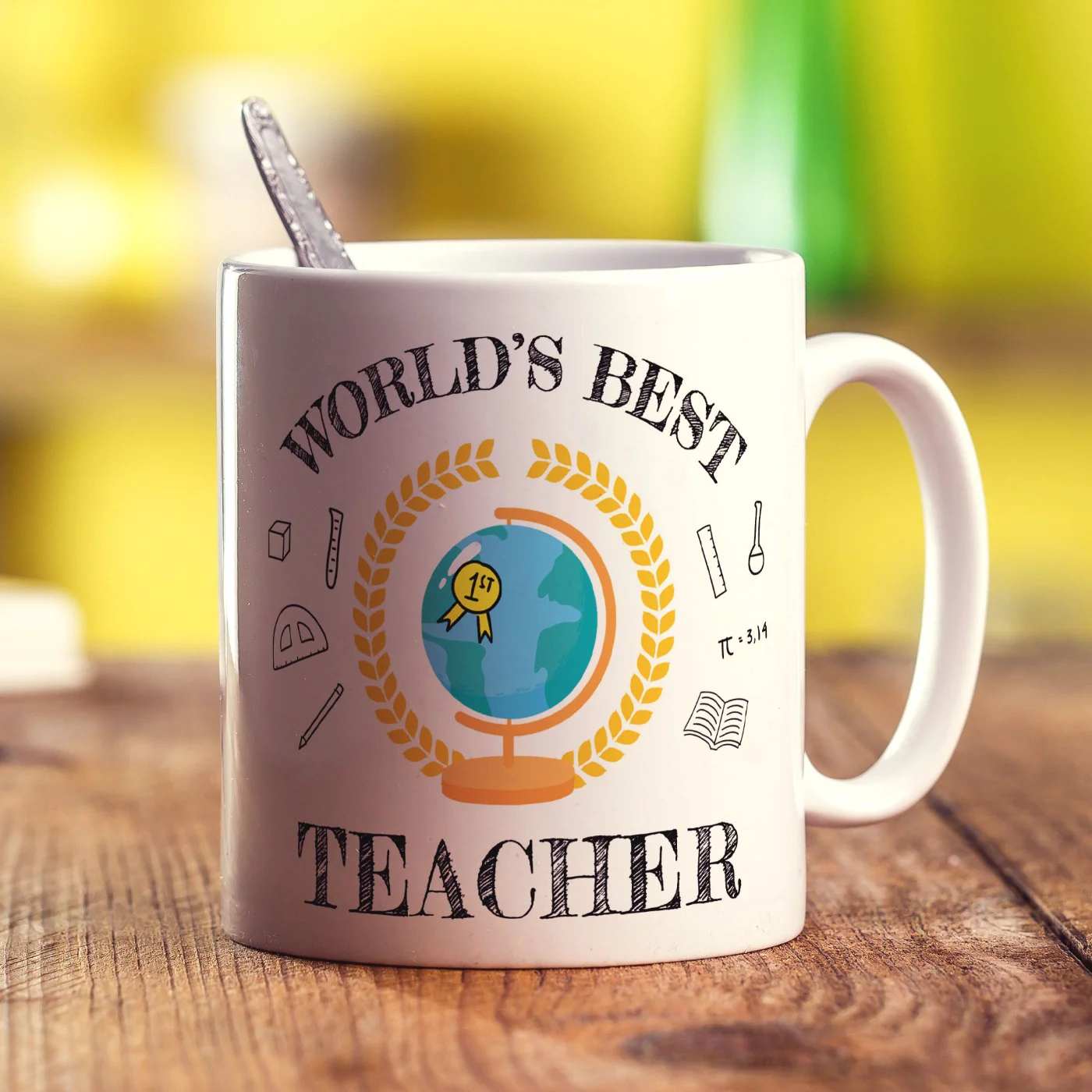 Personalised World's Best Teacher Mug