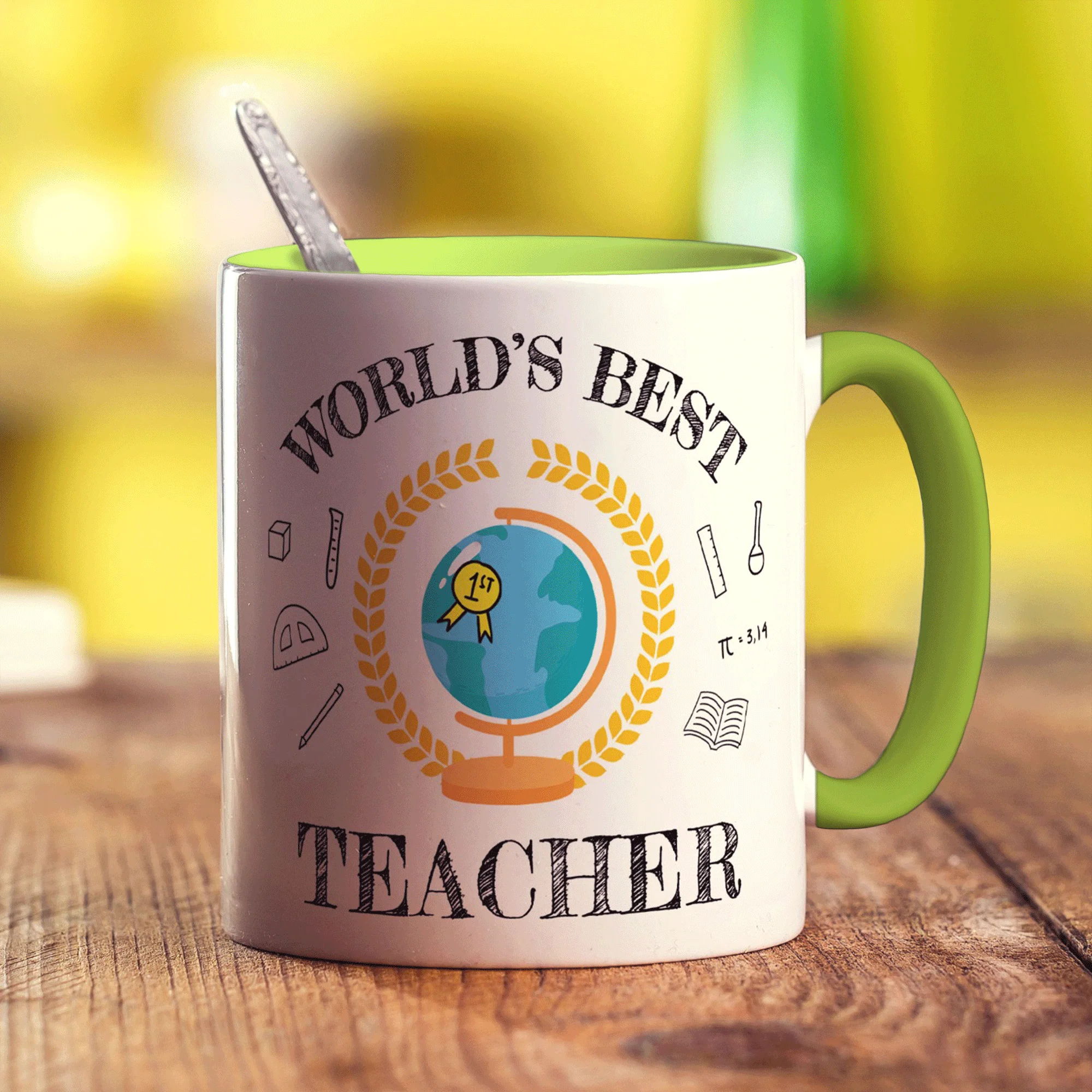 Personalised World's Best Teacher Mug - Image 11