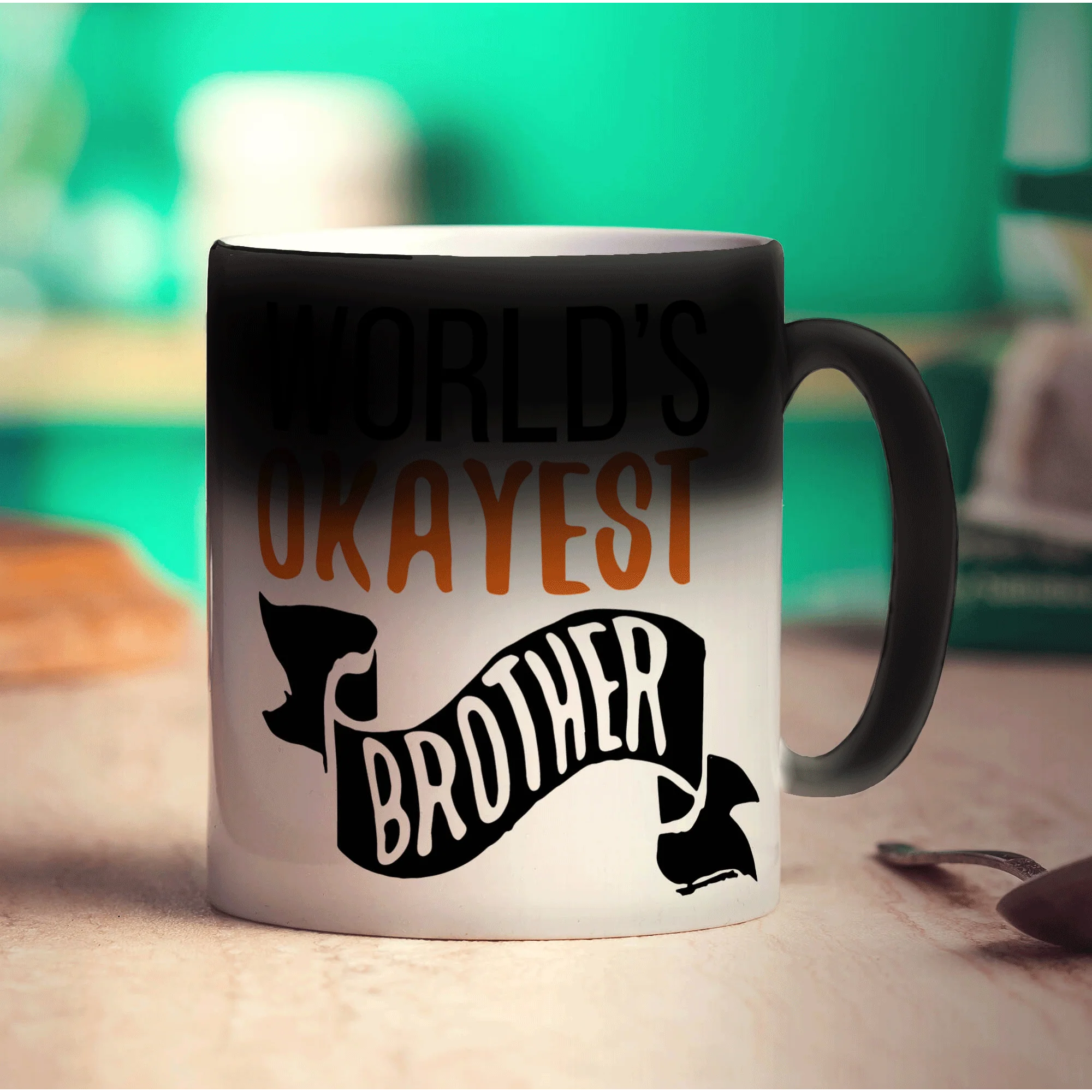 World's Okayest Brother Mug - Image 6