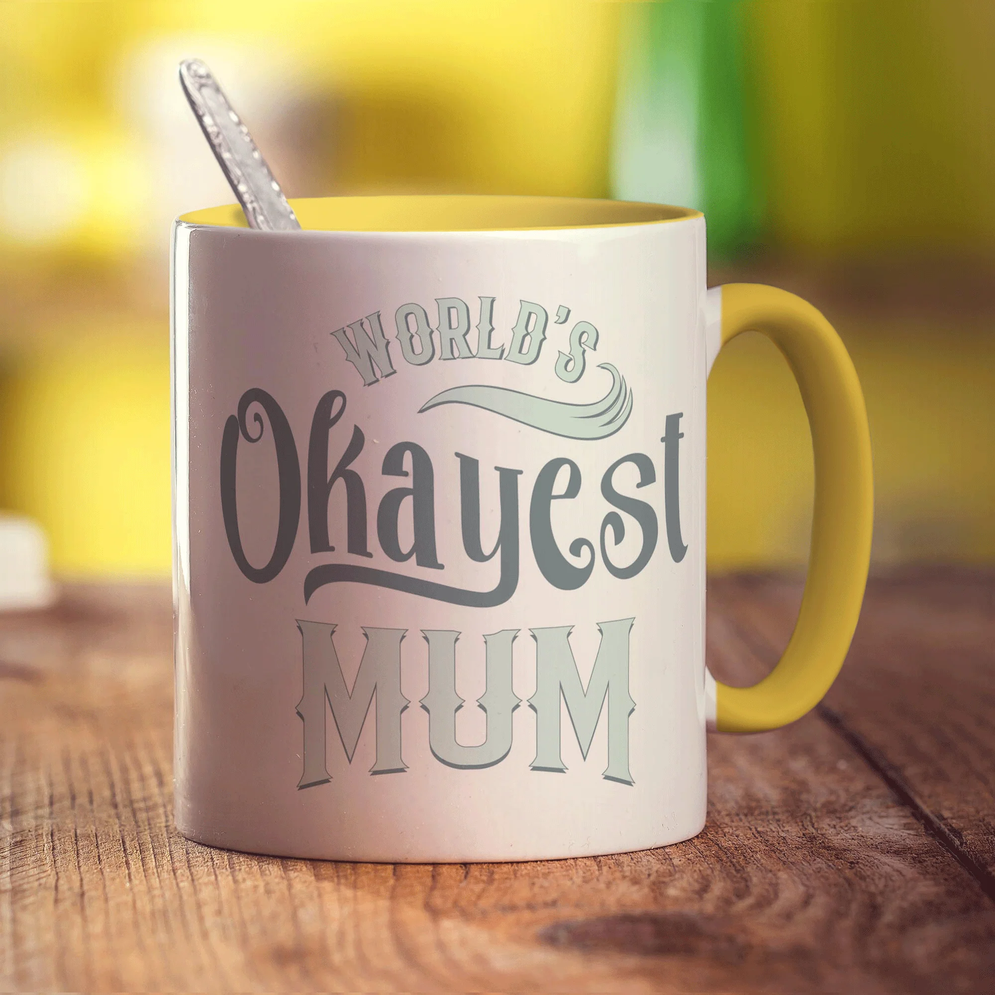 World's Okayest Mum Mug - Image 5