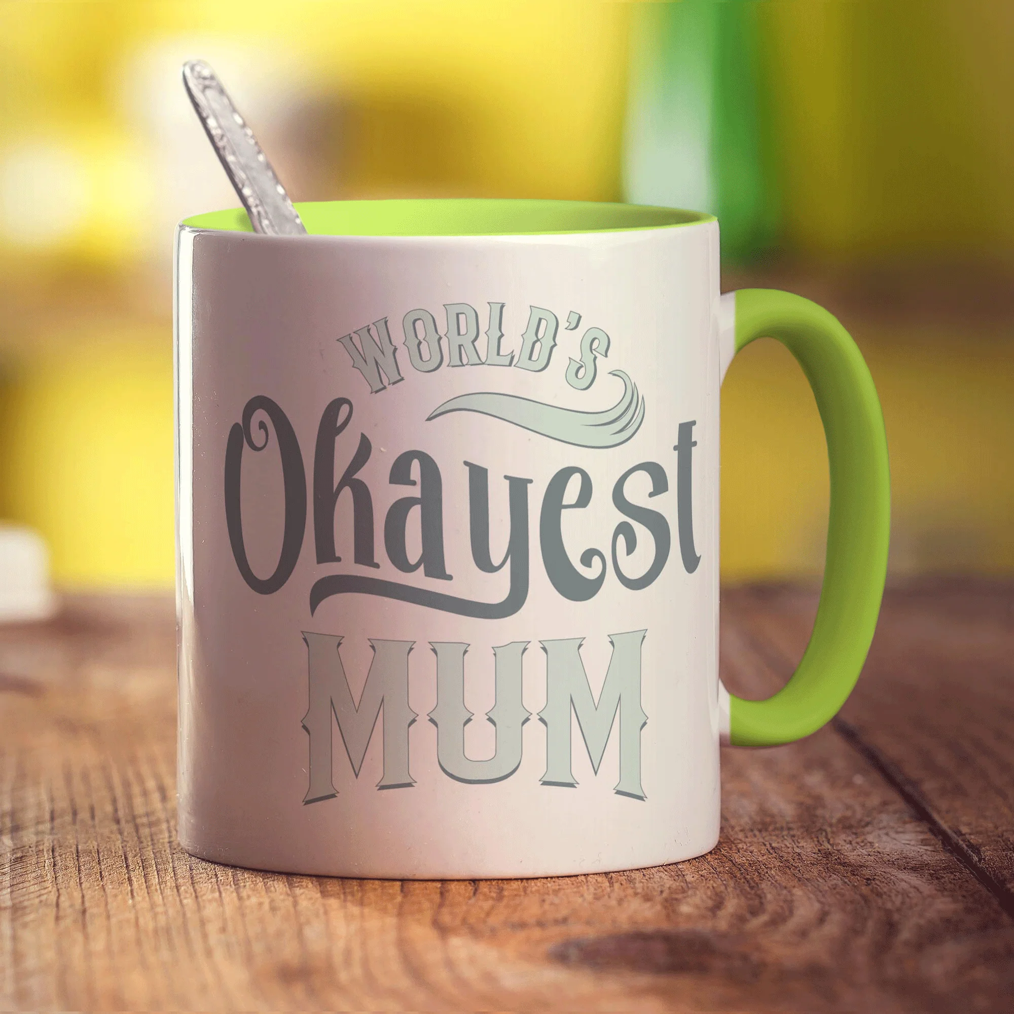 World's Okayest Mum Mug - Image 7