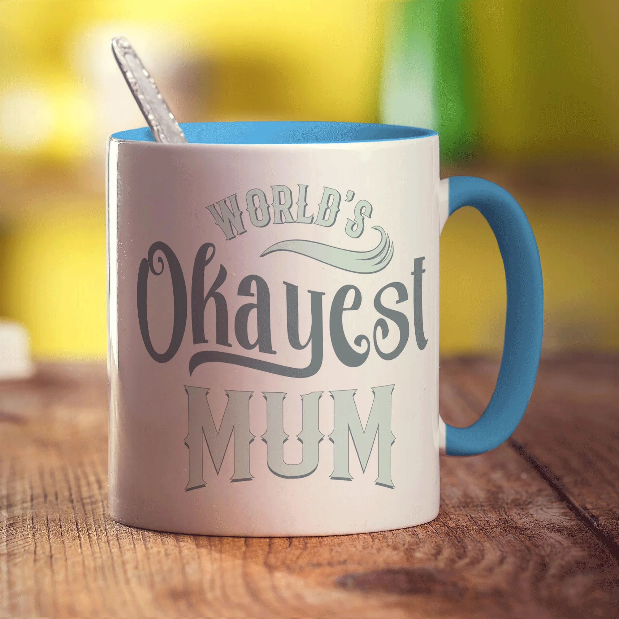 World's Okayest Mum Mug - Image 8