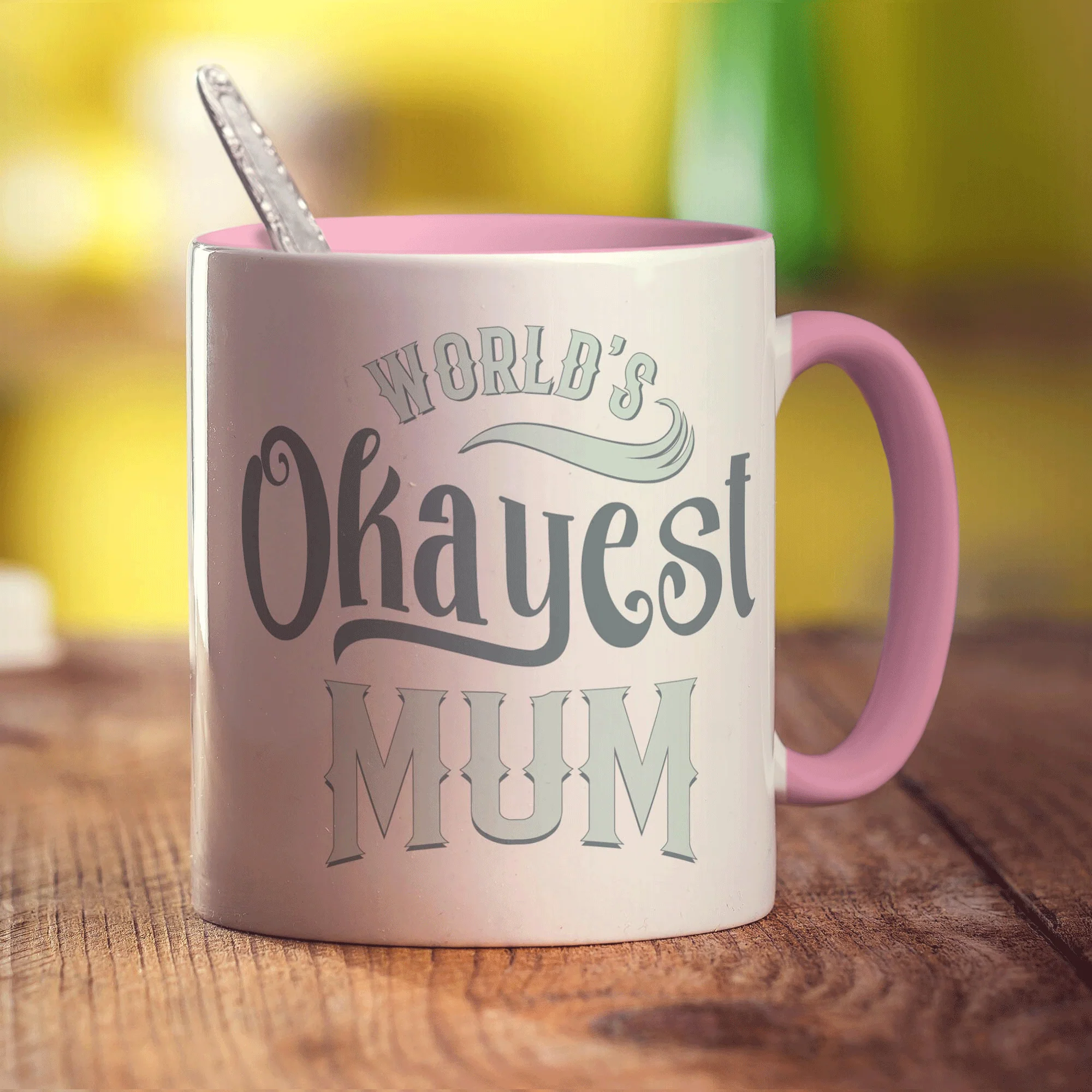 World's Okayest Mum Mug - Image 9