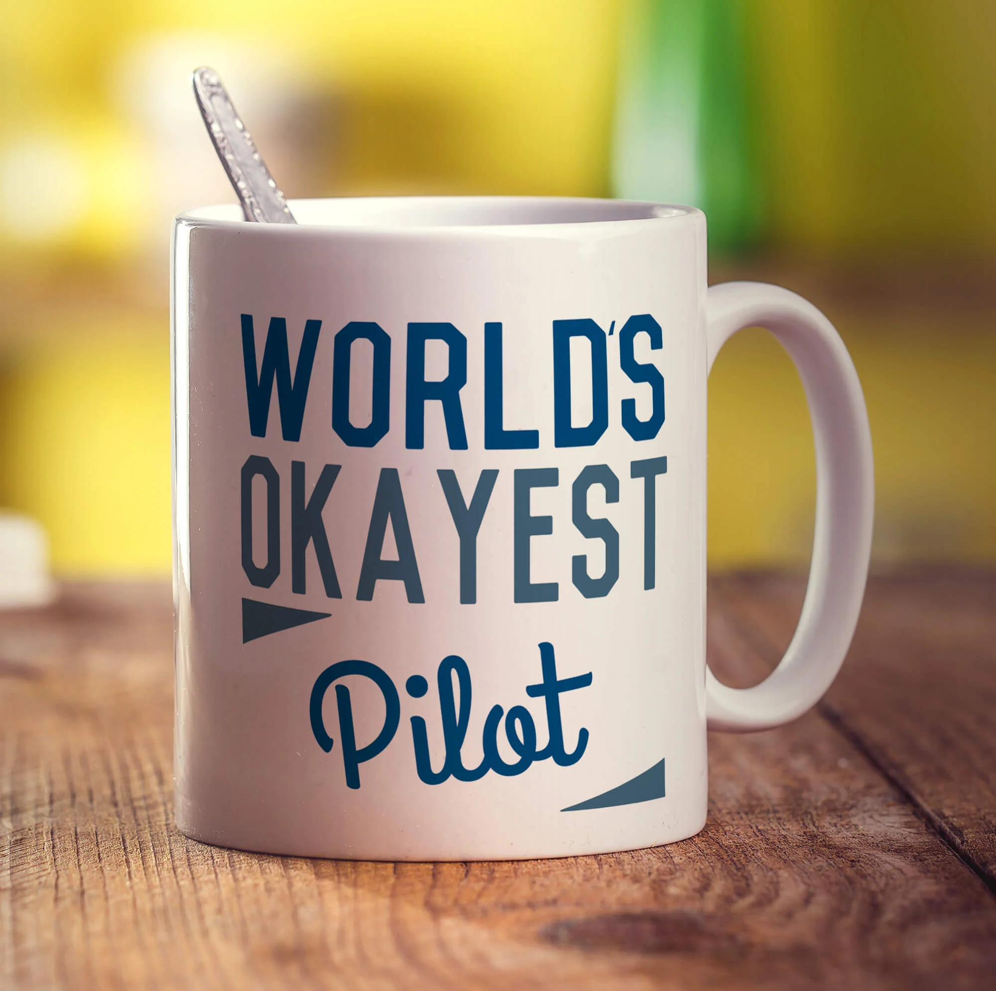 World's Okayest Pilot Mug