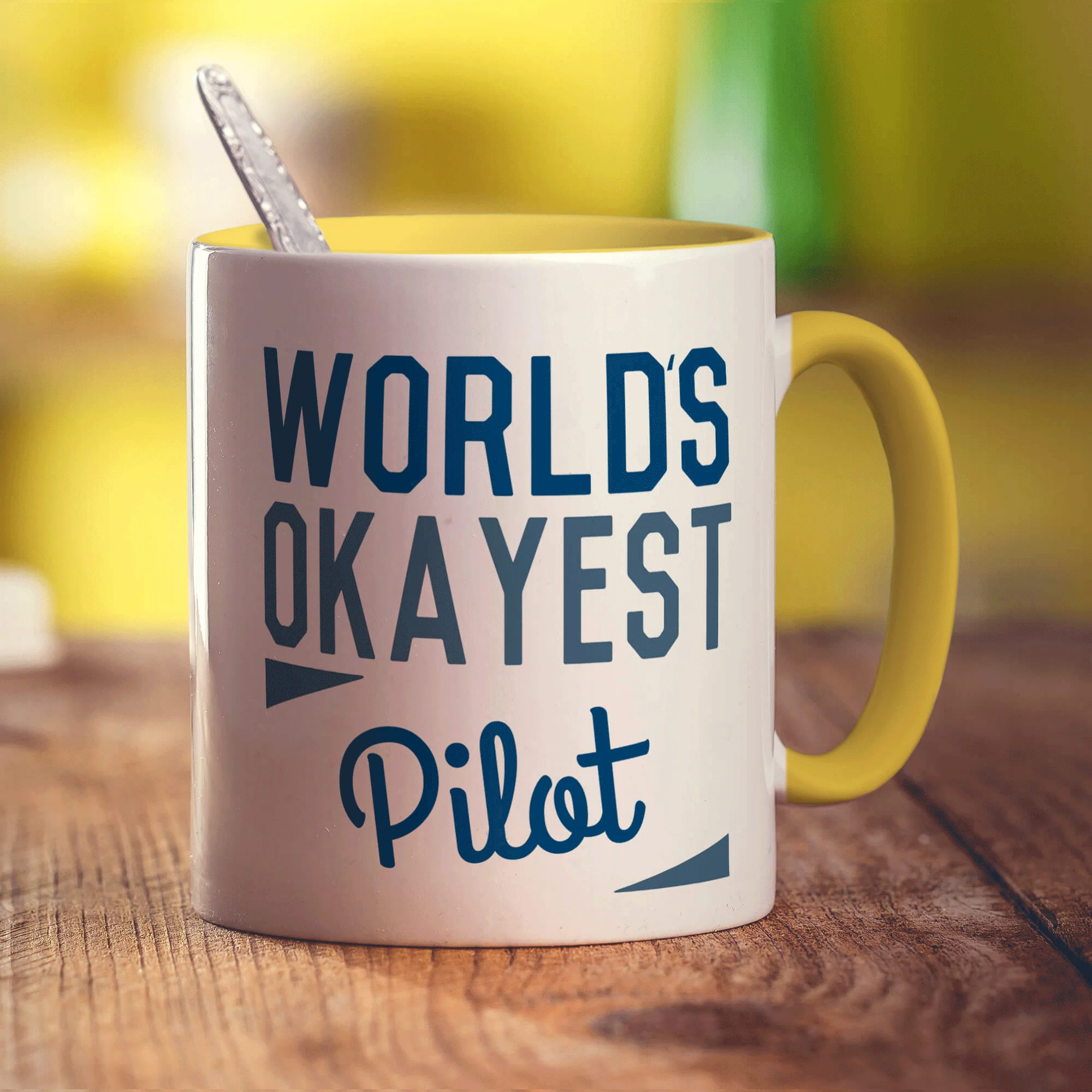 World's Okayest Pilot Mug - Image 5