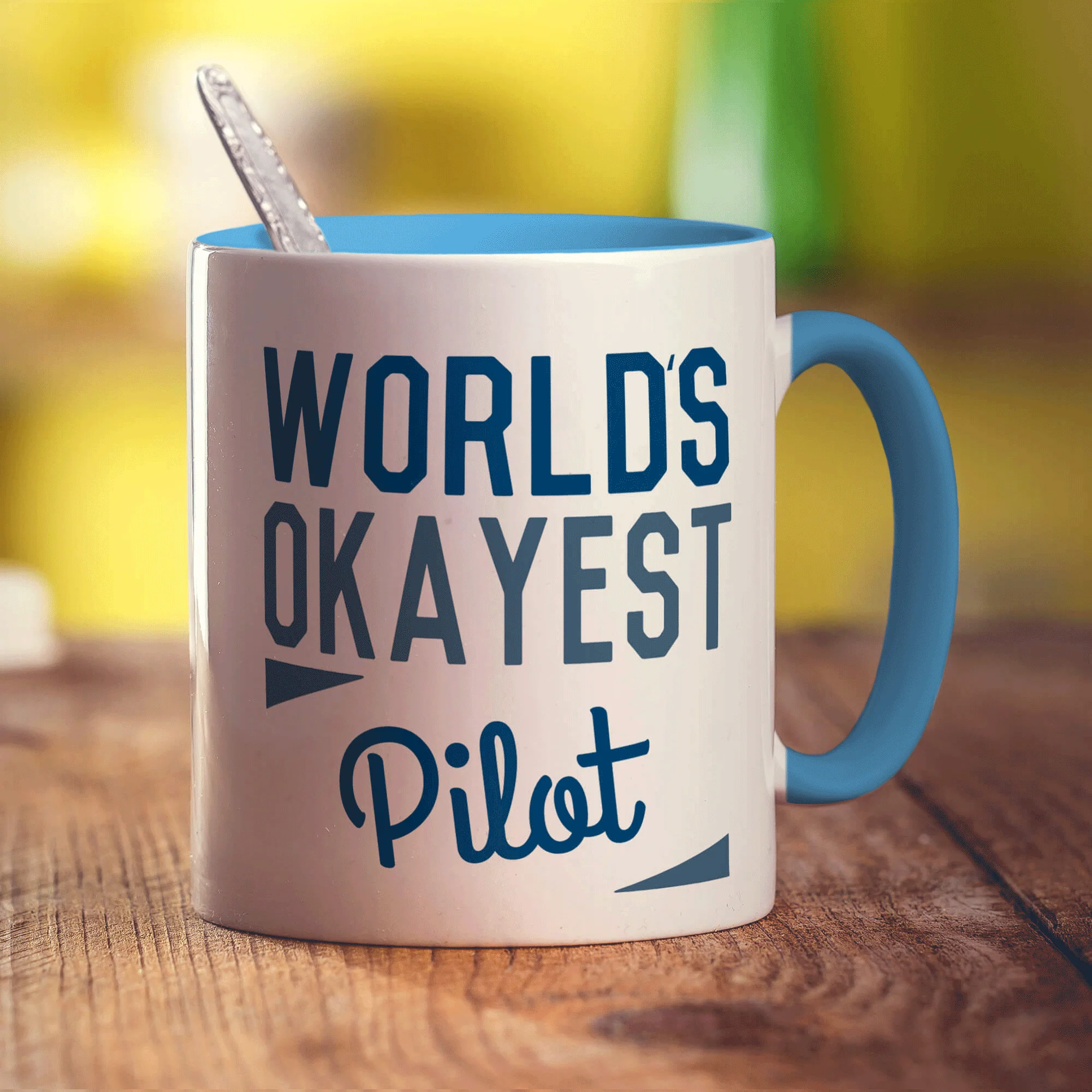 World's Okayest Pilot Mug - Image 8