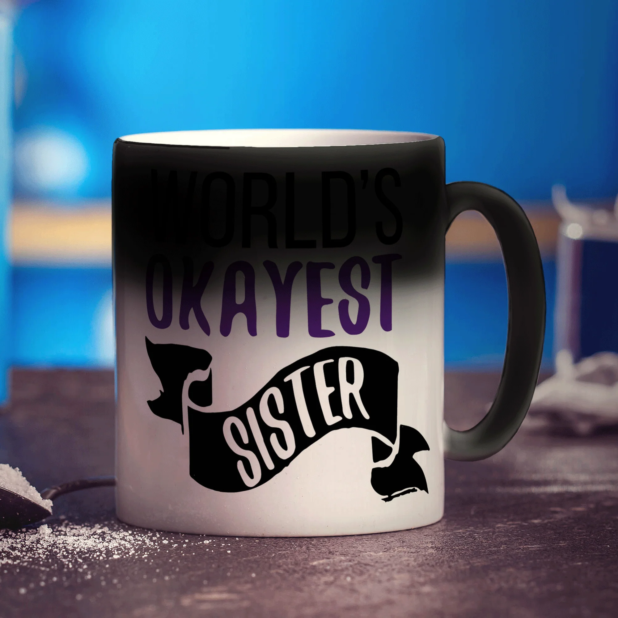World's Okayest Sister Mug - Image 6