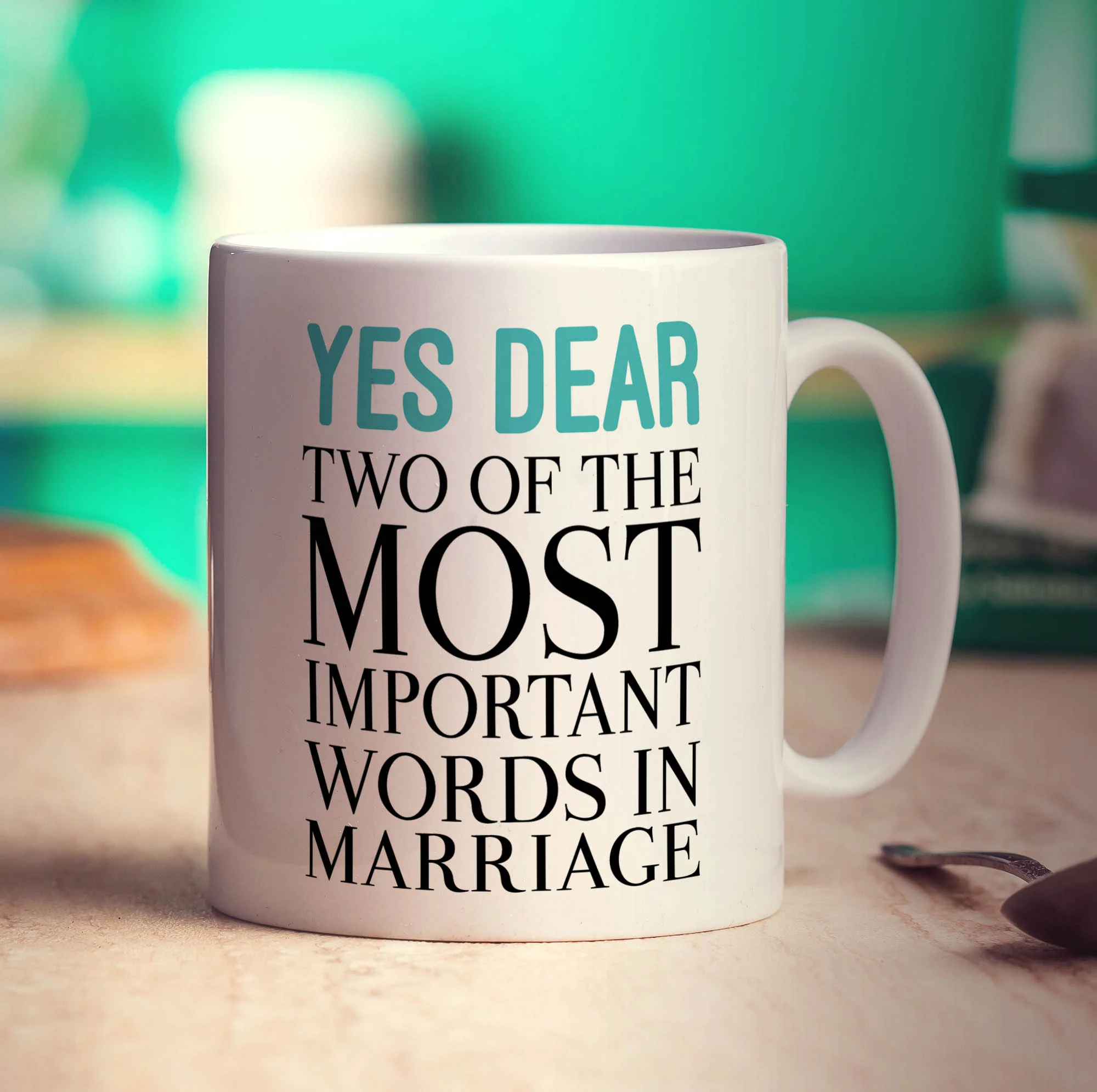 Yes Dear, Two of the Most Important Words in Marriage Mug - Image 3