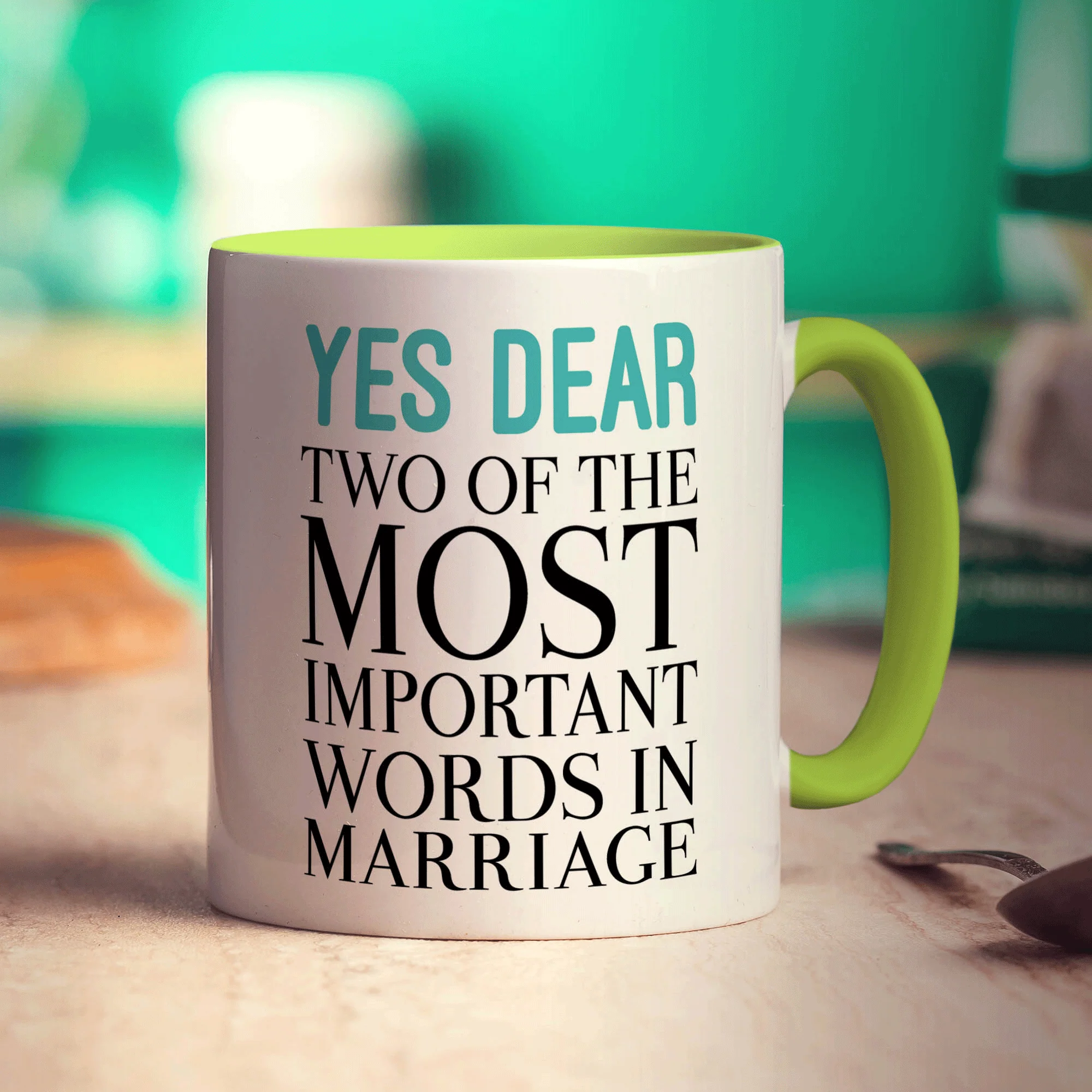 Yes Dear, Two of the Most Important Words in Marriage Mug - Image 7