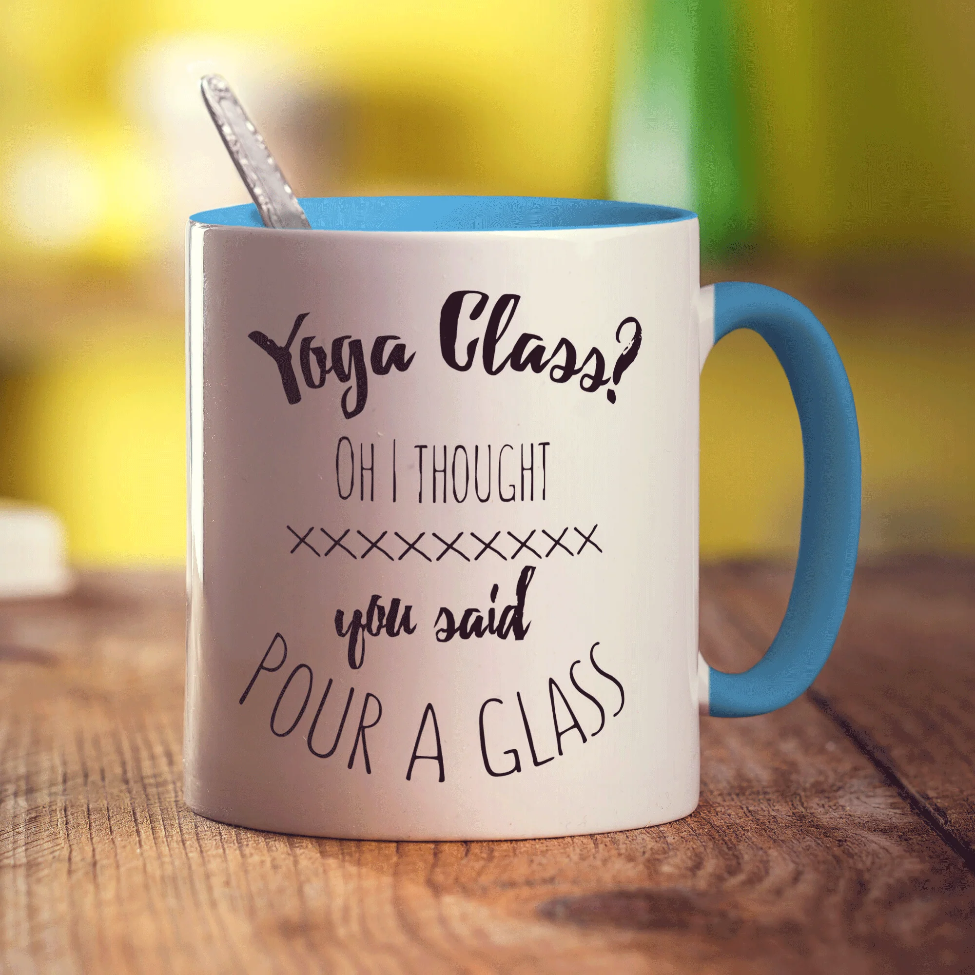 Yoga Class? Oh I Thought You Said Pour a Glass Mug - Image 10