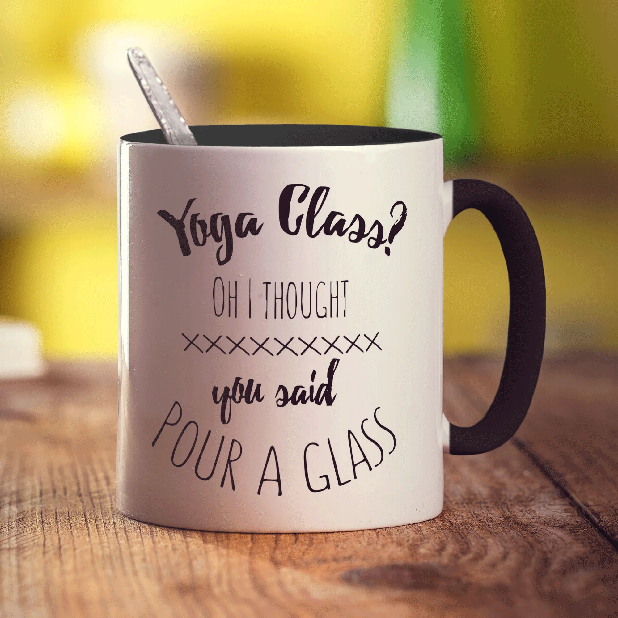Yoga Class? Oh I Thought You Said Pour a Glass Mug - Image 12
