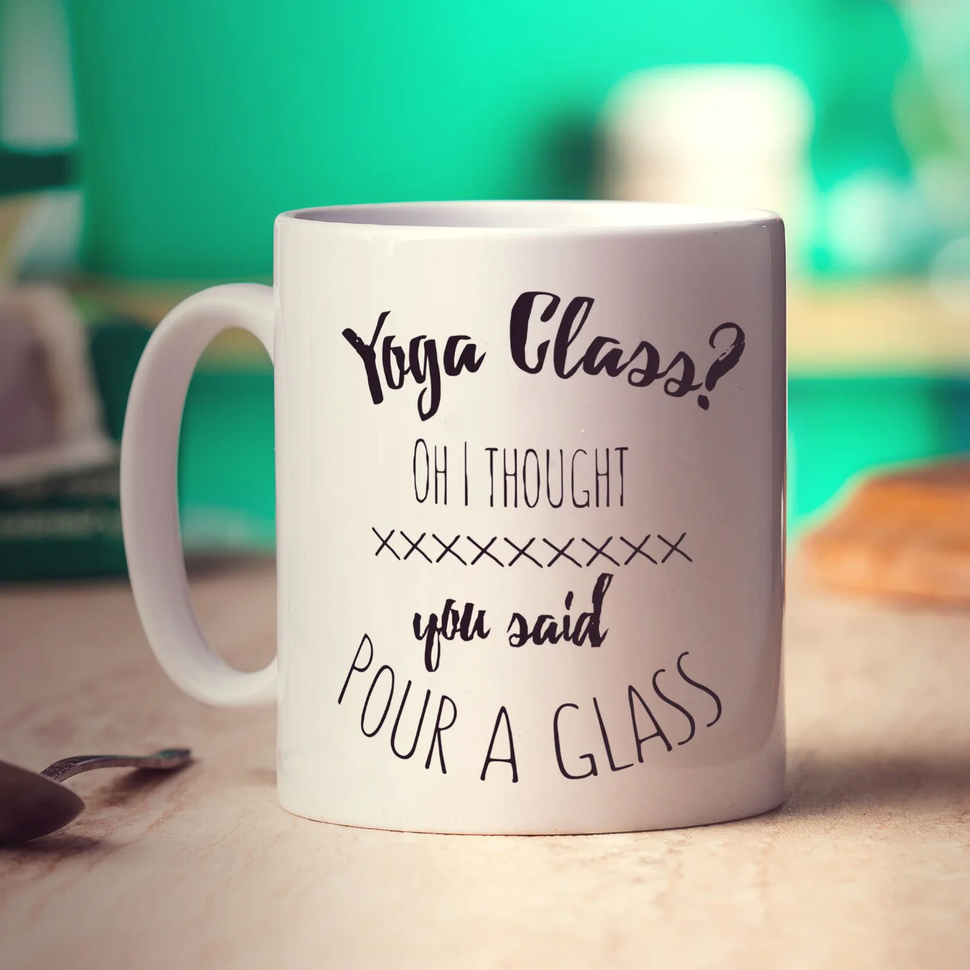 Yoga Class? Oh I Thought You Said Pour a Glass Mug - Image 3
