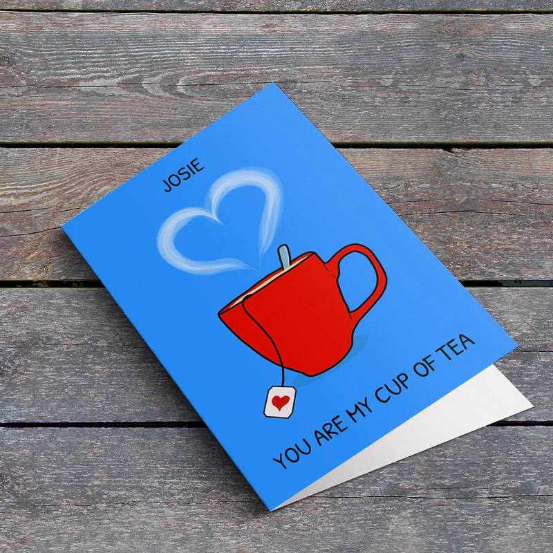 You Are My Cup of Tea Card - Image 3