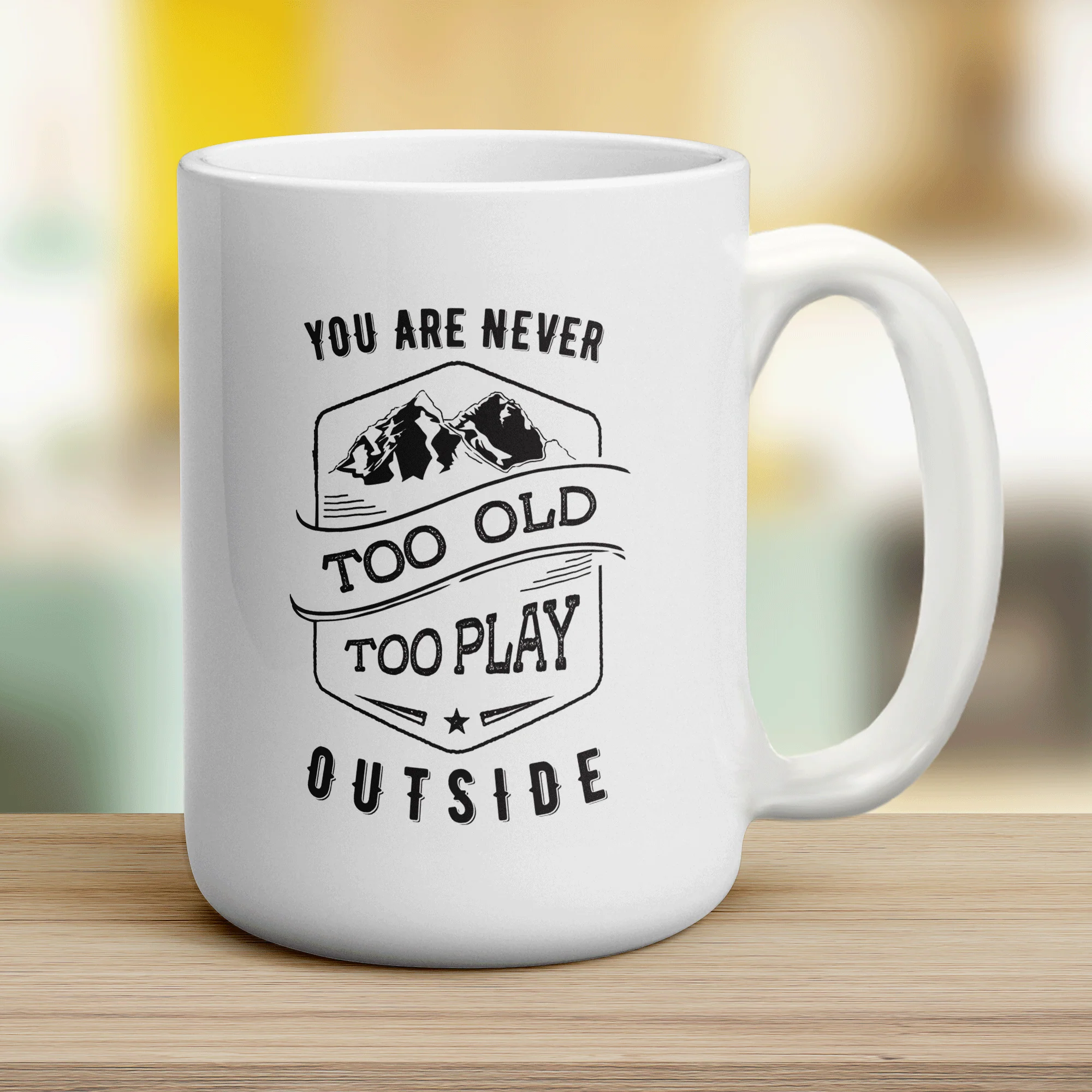 You Are Never Too Old To Play Outside Mug - Image 12