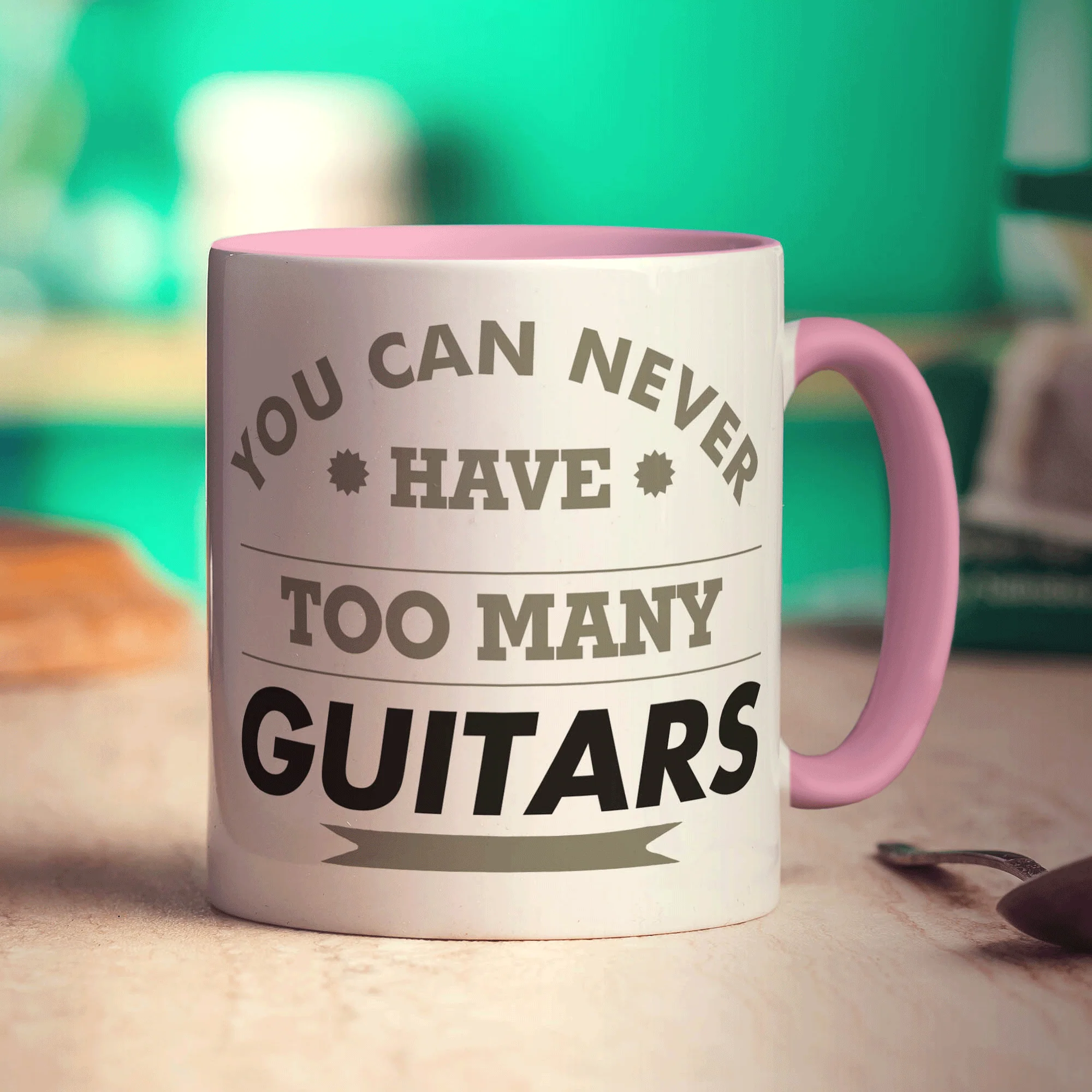 You Can Never Have Too Many Guitars Mug - Image 9