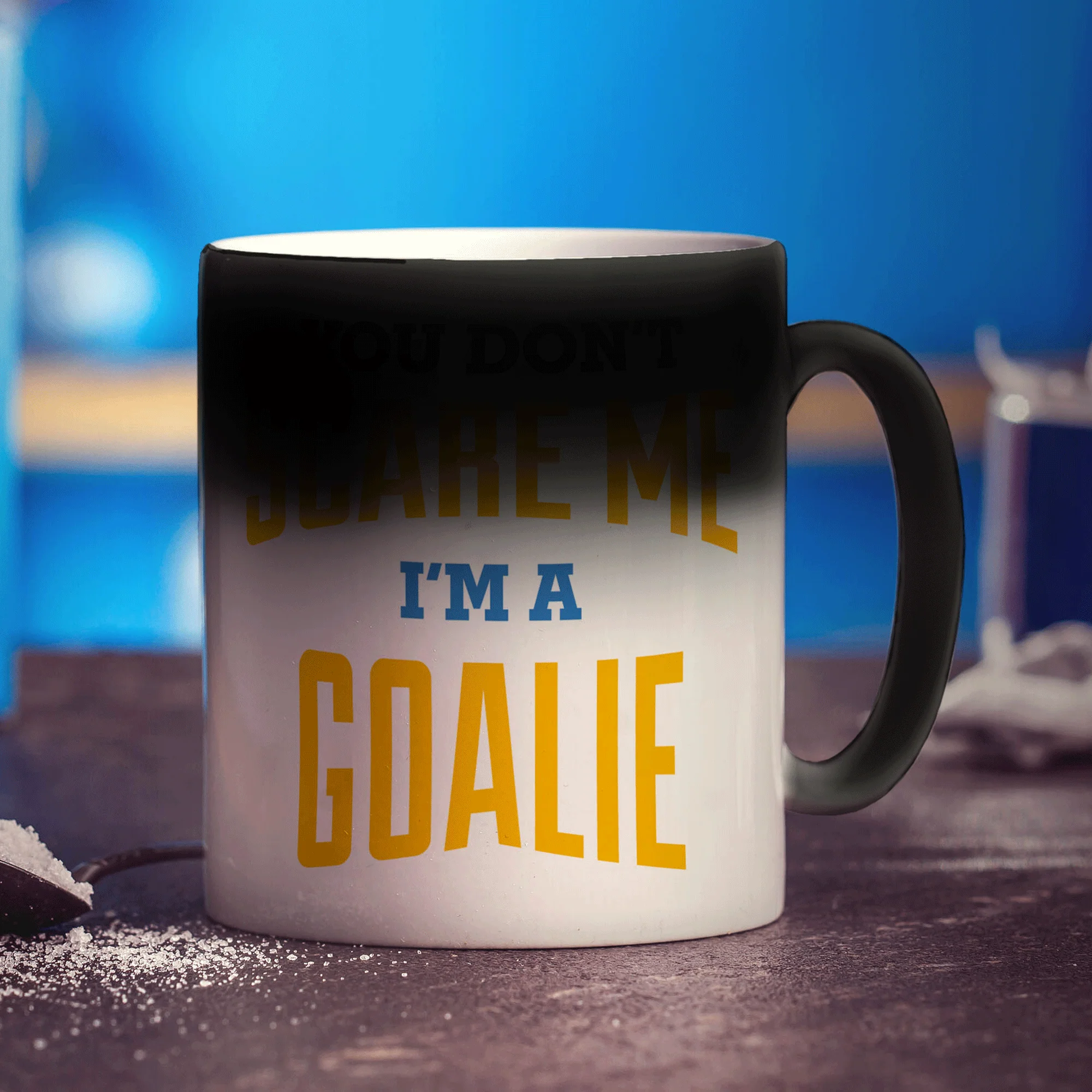 You Don't Scare Me I'm a Goalie Mug - Image 6