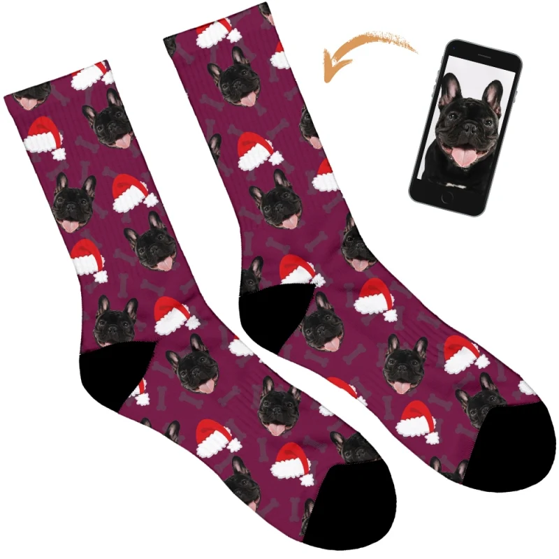 Your Dog on Christmas Socks - Image 20